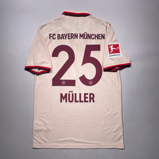 Official #25 Muller 24/25 Bayern Munchen 3rd Authentic Shirt
