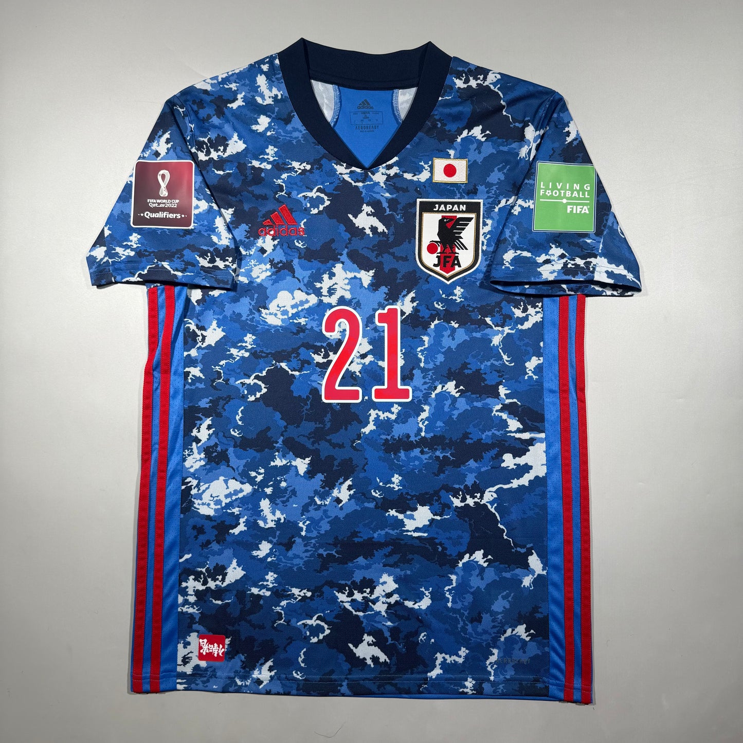 Official #21 Mitoma 2020 Japan  Home Stadium Shirt Size S/M=JP:L
