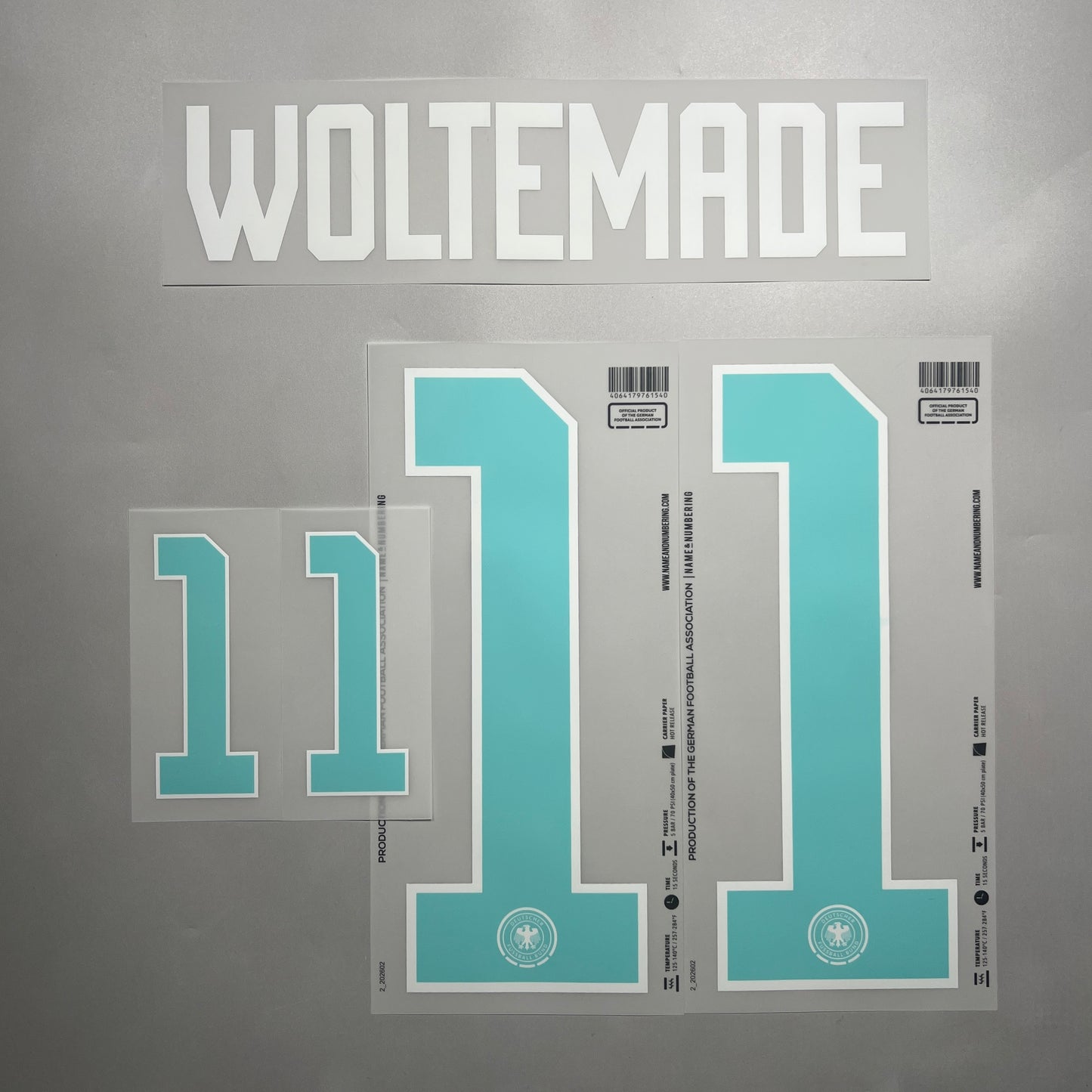 Official #11 Woltemade 2026 Germany Away Name & Number set