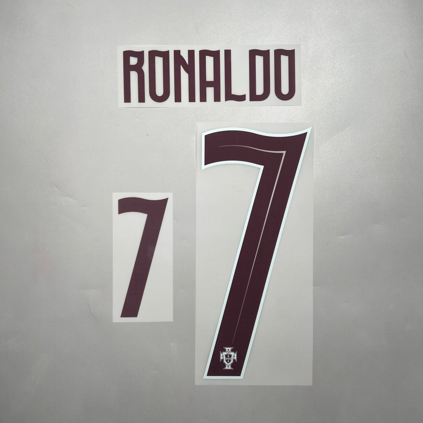 Official #7 Ronaldo 2026 Portugal Away Name & Number set
