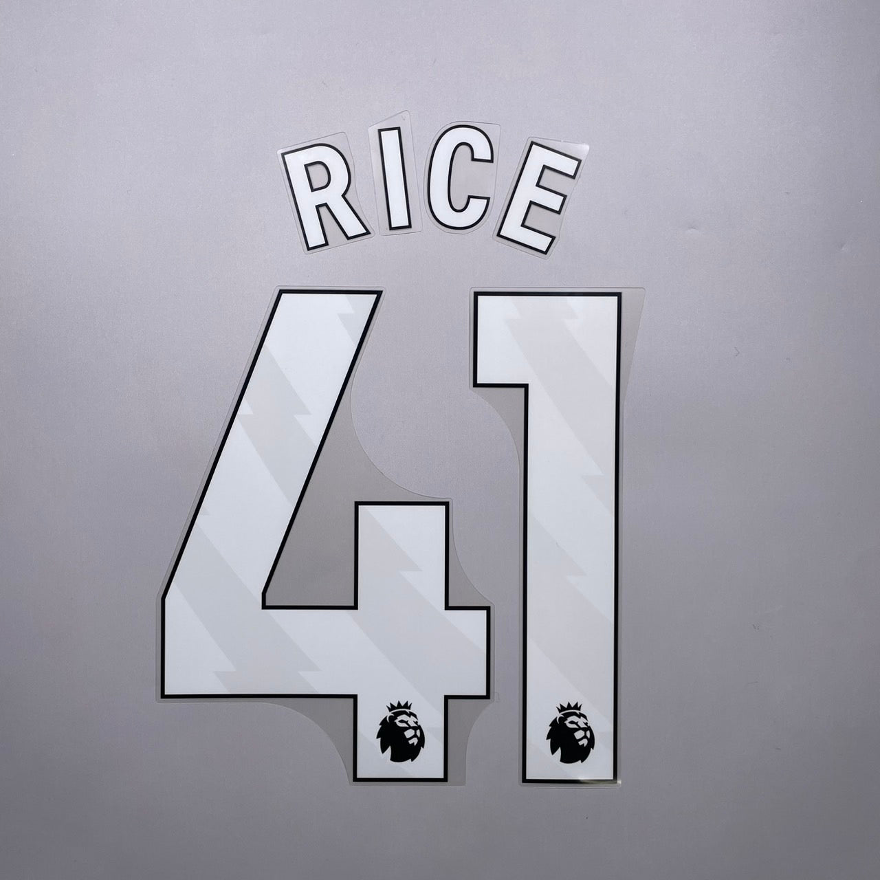25/26 Arsenal Home Name & Number set English Premier League Font