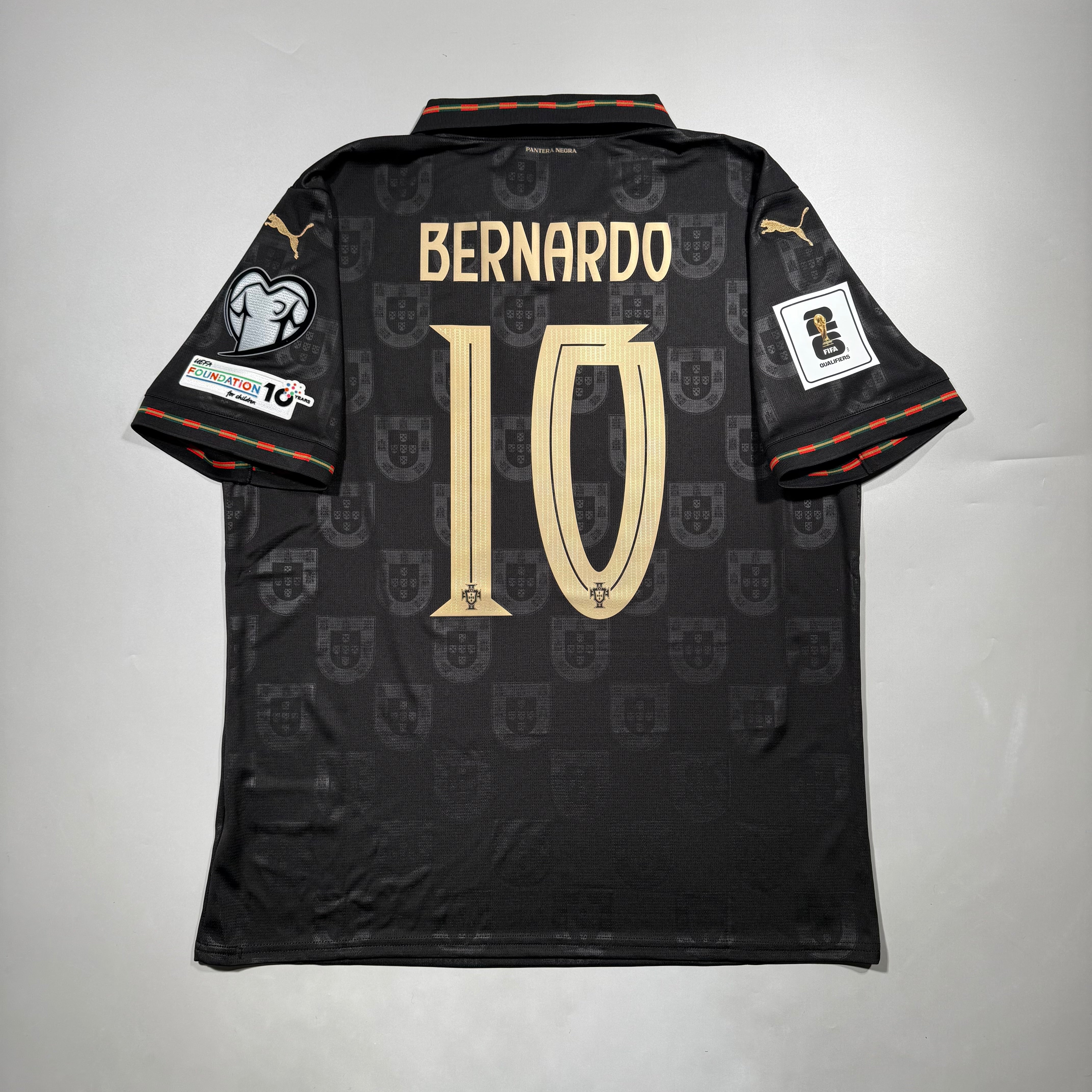 Official #10 Bernardo 2025 Portugal Special Edition Stadium Shirt 
