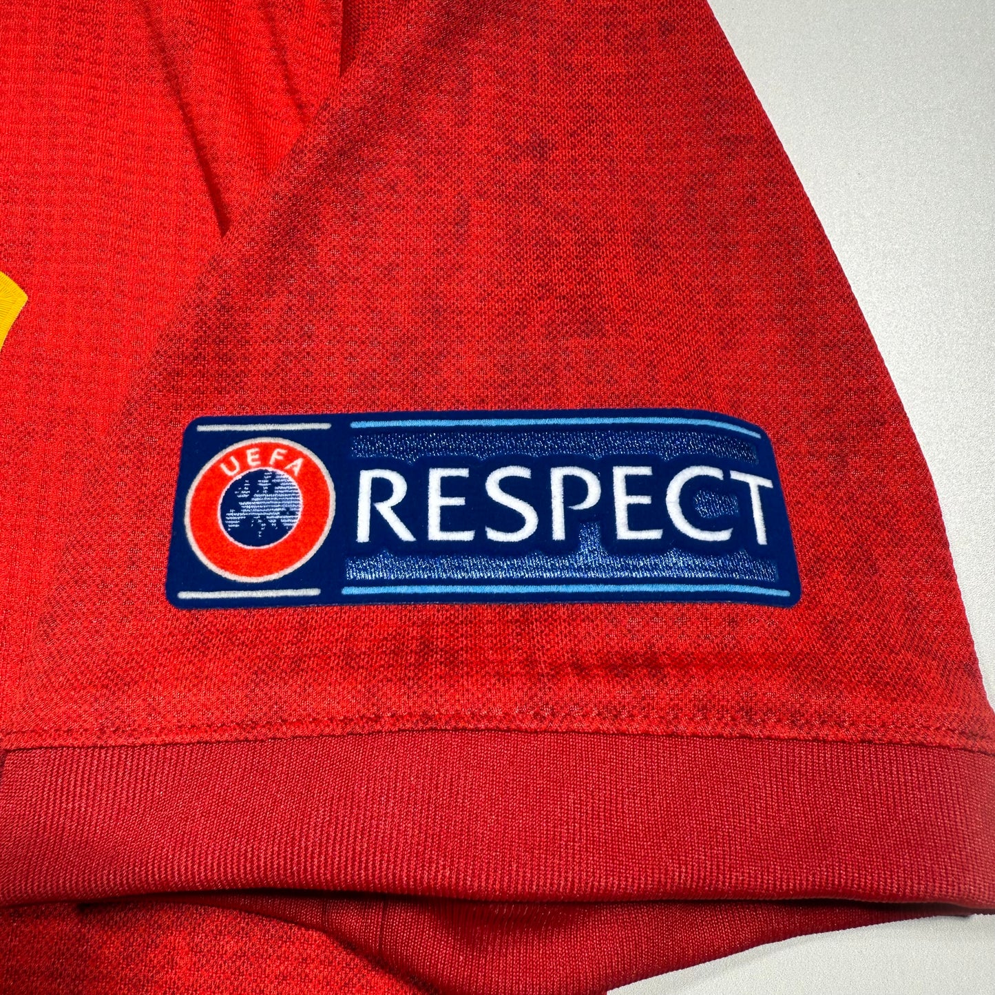 Official #26 Pedri 2020 Spain Home Authentic Shirt UEFA Euro 2020 Size S/M=JP:L