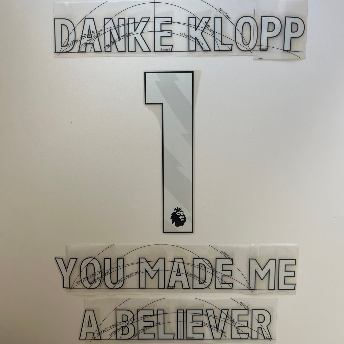 Danke Klopp 1 You Made Me A Believer 23/24 Liverpool Home