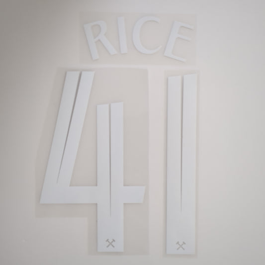 RICE 22-23 WEST HAM