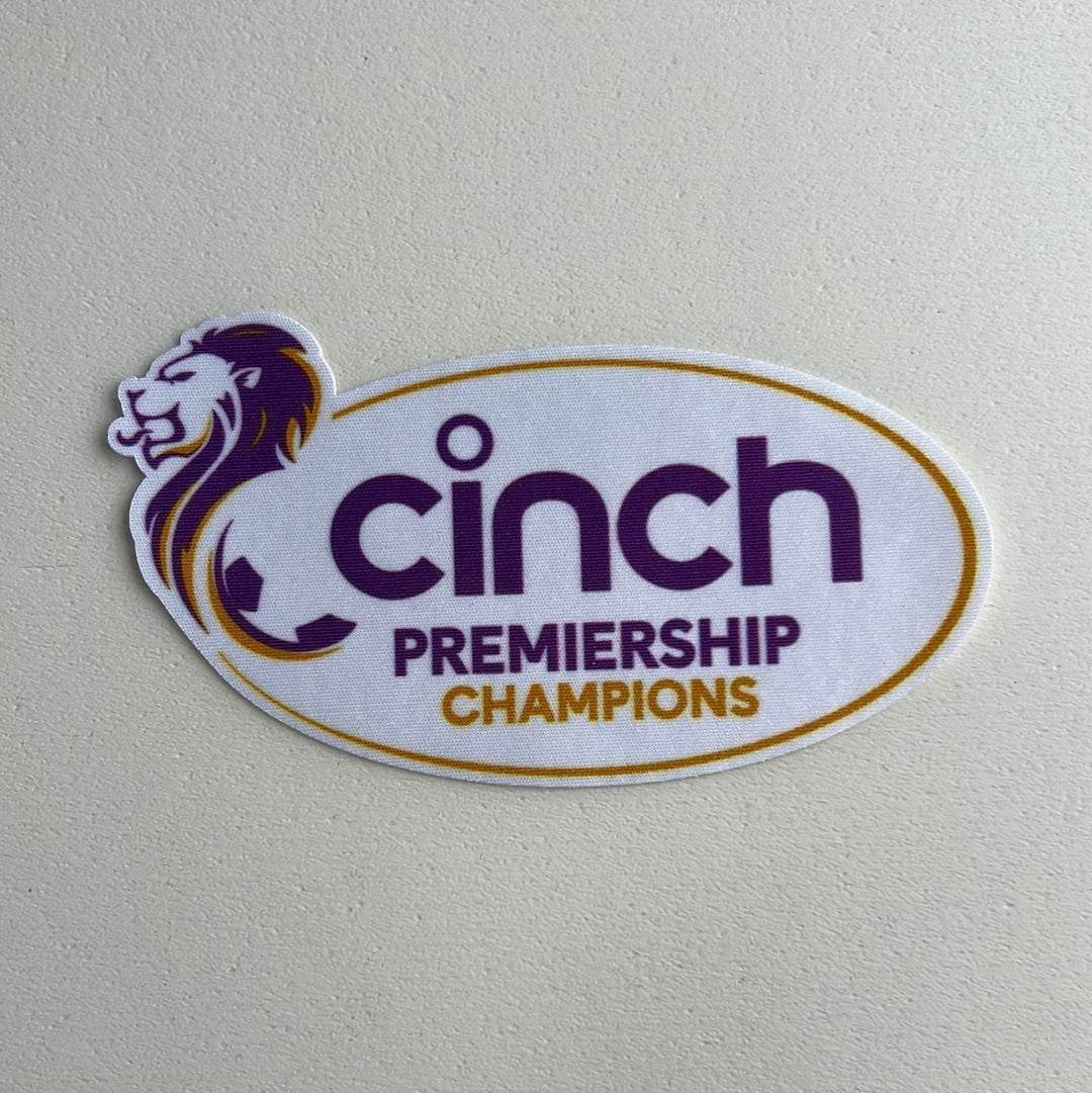 Official 23/24 Scottish Premiership 2022/23 Champions Patch Celtic