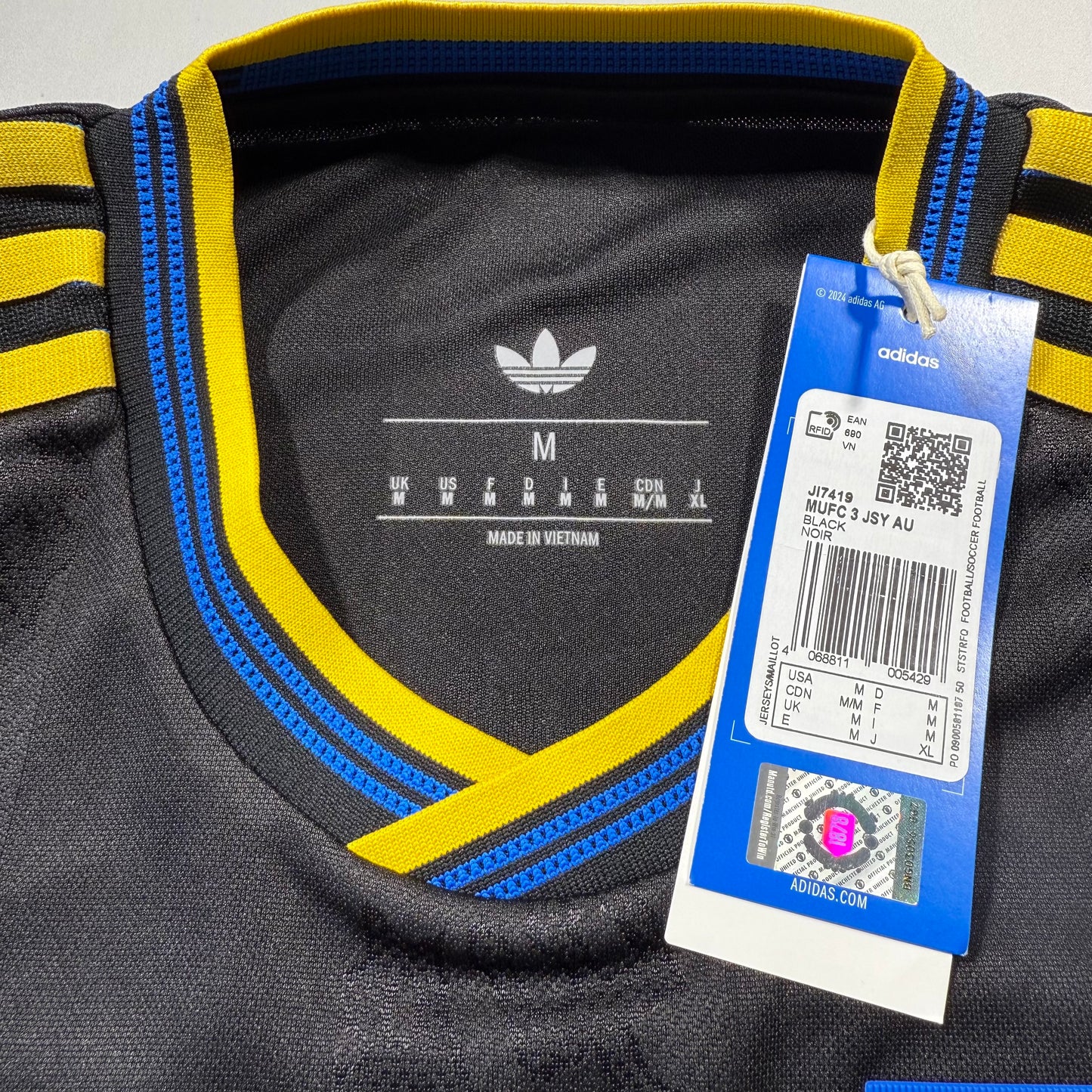 Official 25/26 Manchester United 3rd Authentic Shirt
