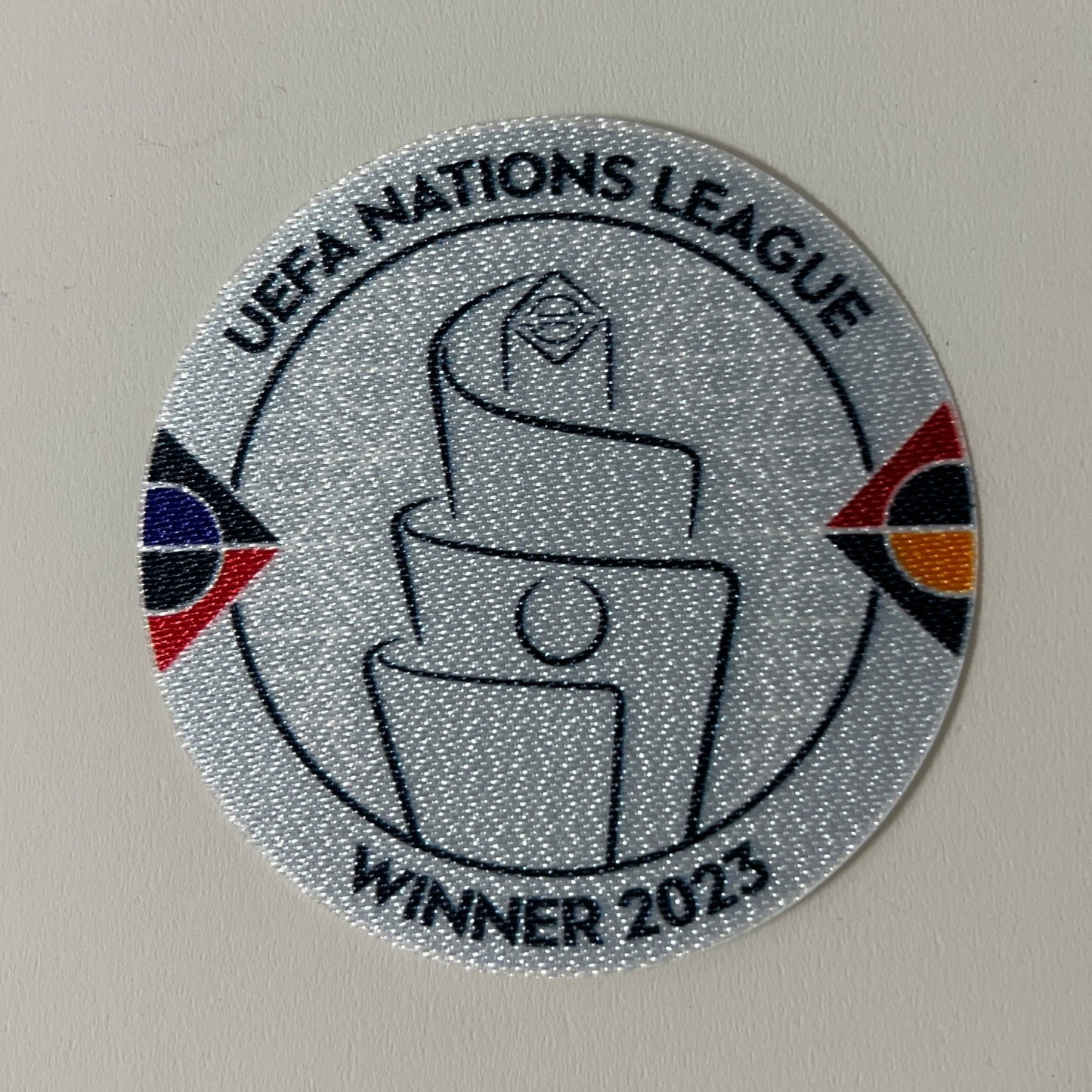 Official 2023 UEFA Nations League Champion Patch Spain