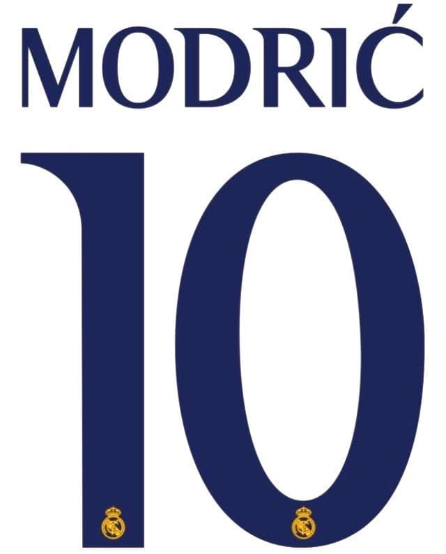 #10 Modric | 23-24 Real Madrid Home Fan Issue CL FINAL