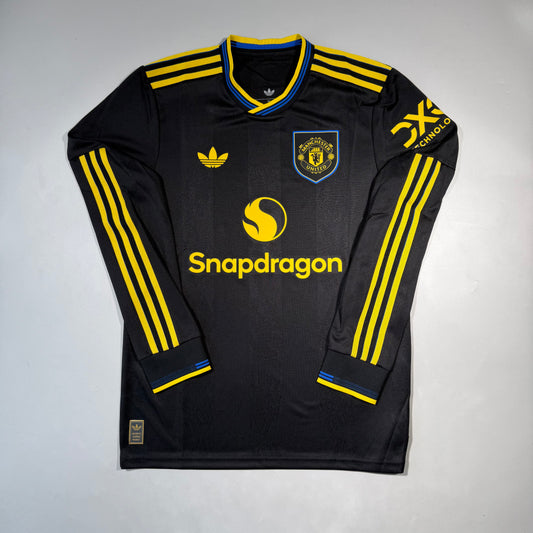 Official 25/26 Manchester United 3rd Authentic Shirt Long Sleeve
