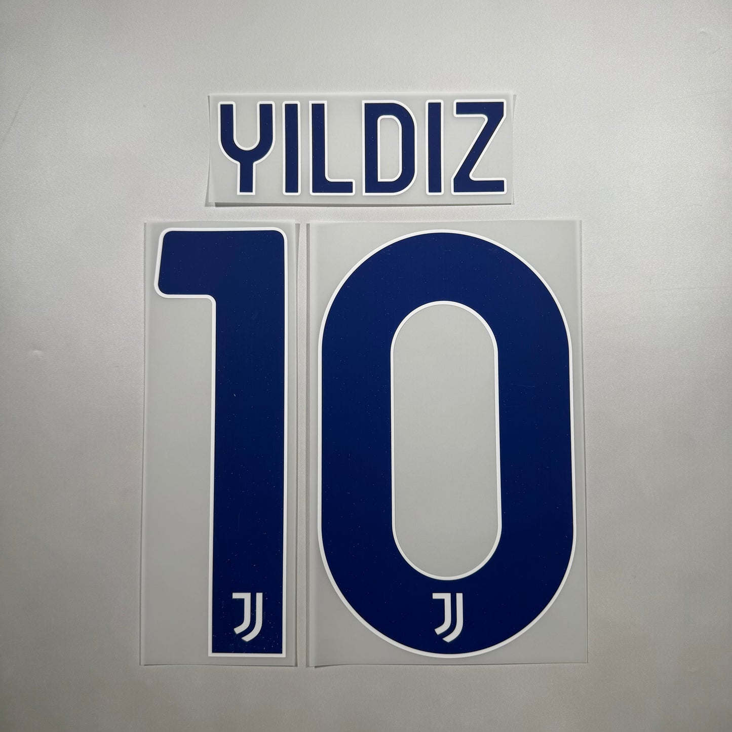 Official #10 Yildiz 25/26 Juventus Away Official Name & Number set Serie A Pack