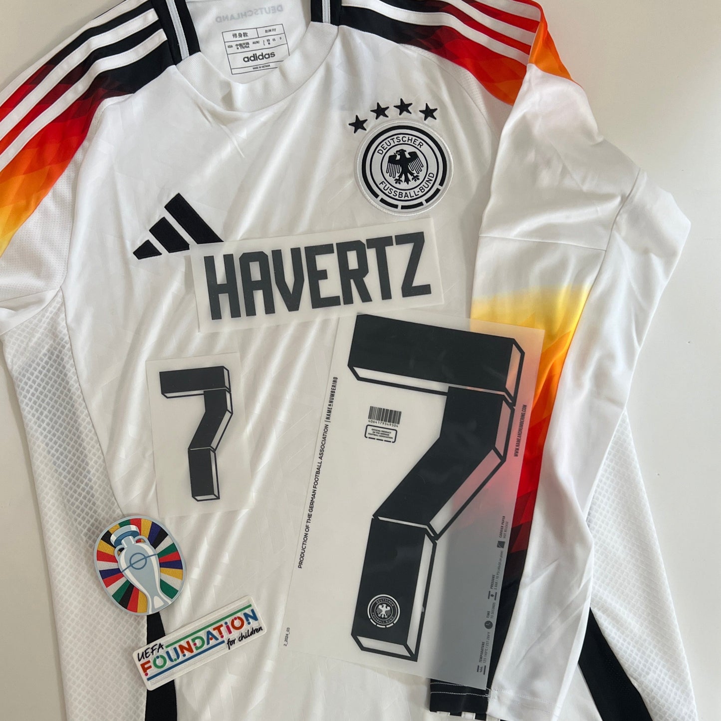 #7Havertz | 24-25 Germany Home long sleeve STUDIUM EURO 2024|