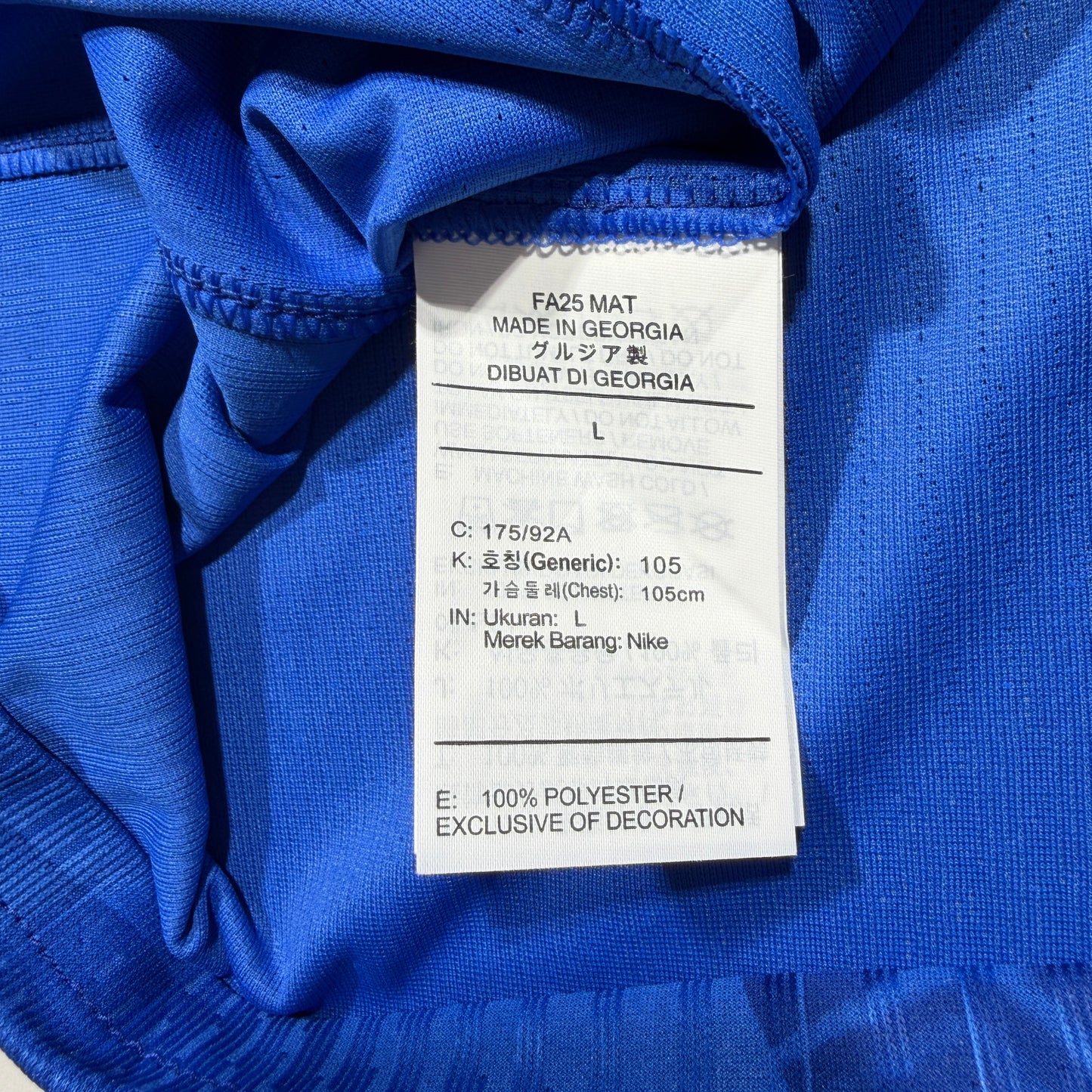 Official #20 Joao Pedro 25/26 Chelsea Home Authentic Shirt Size L