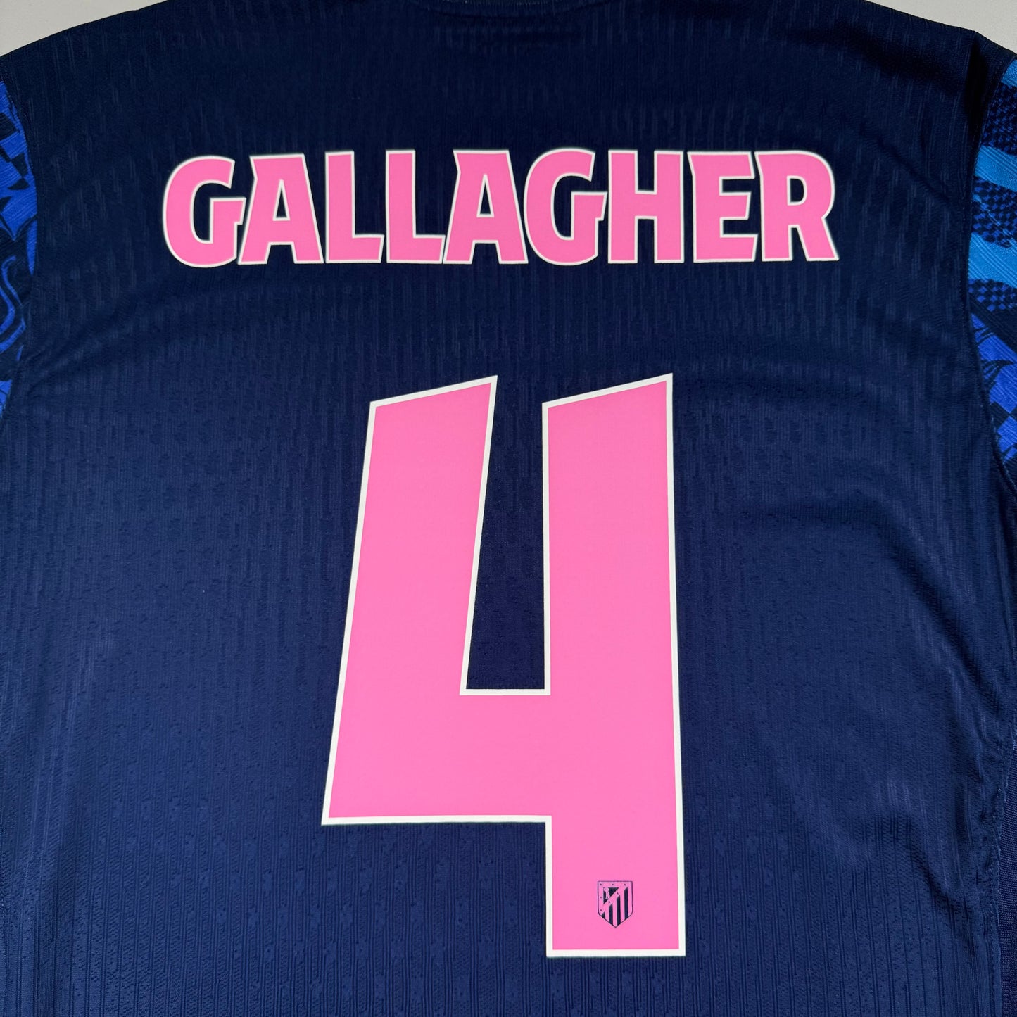 Official #4 Gallagher 24/25 Atletico Madrid 3rd Kitroom Player Issue CL