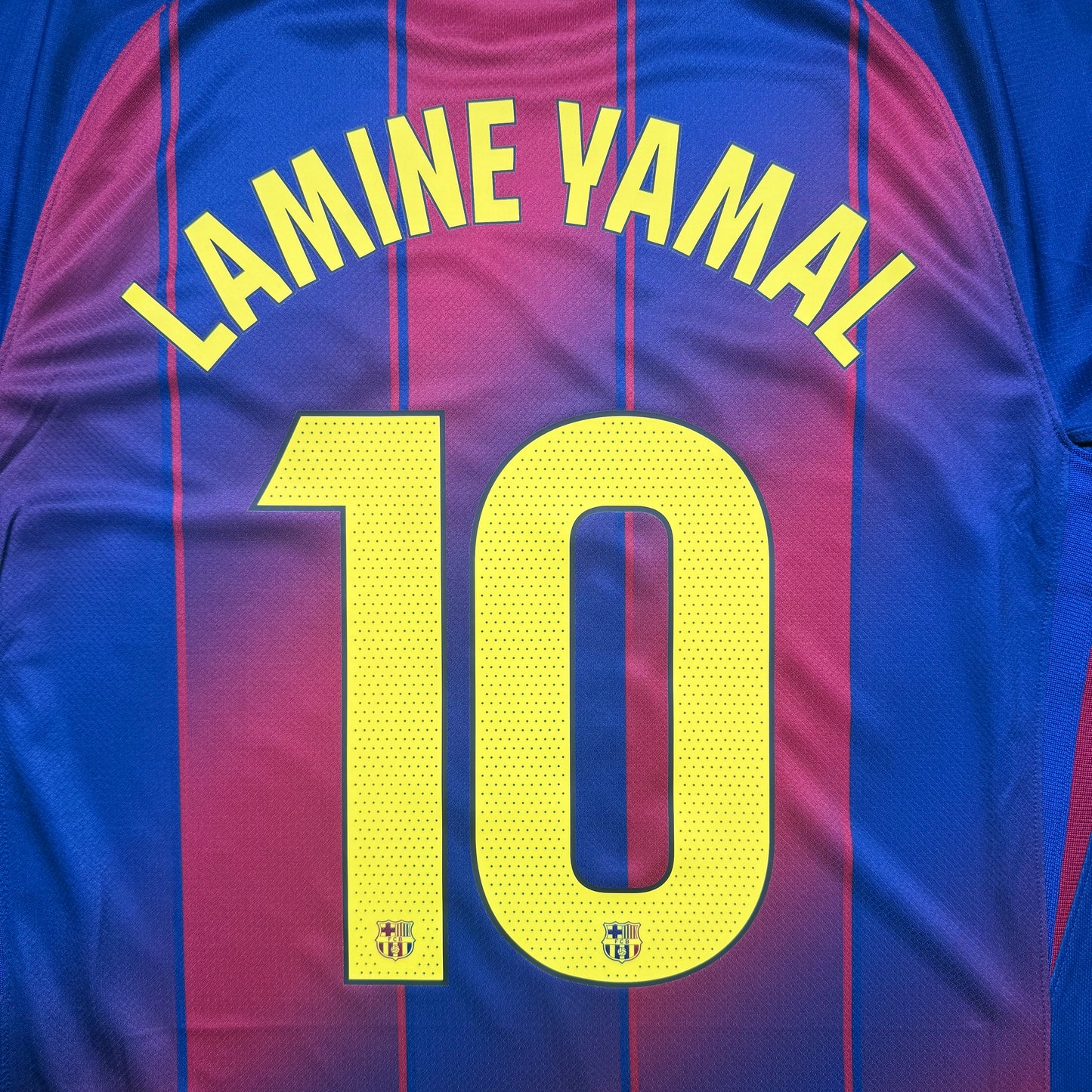 #10 Lamine Yamal 25/26 FC Barcelona Home Stadium Shirt La Liga Official