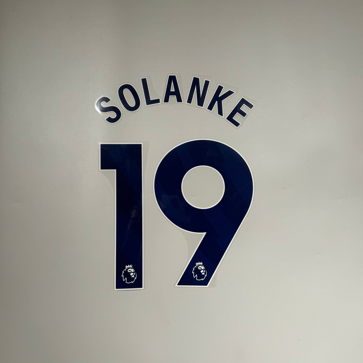 #19 Solanke | 23-26 Tottenhma Hotspur Home Name & Number set