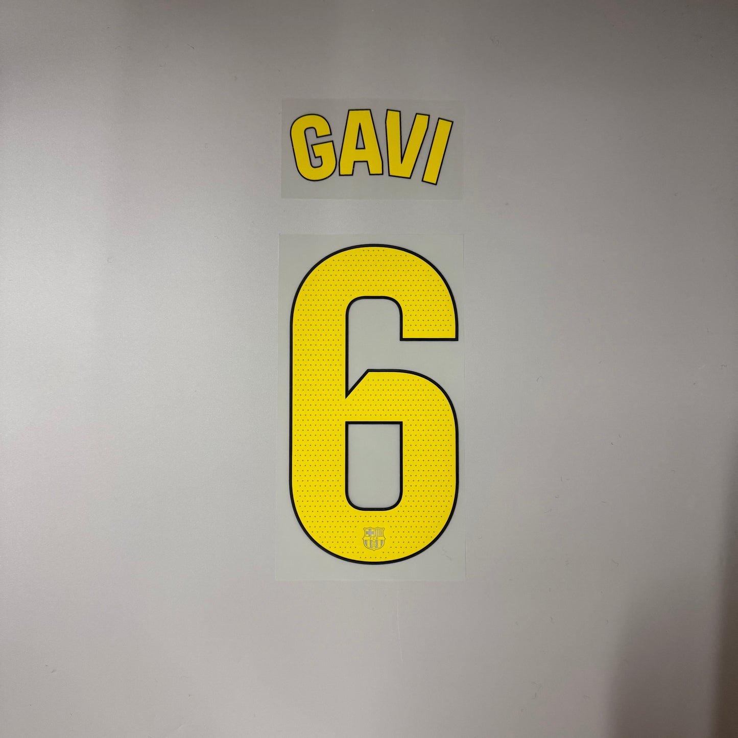 #6 Gavi | FC Barcelona Home Name & Number set for LA LIGA