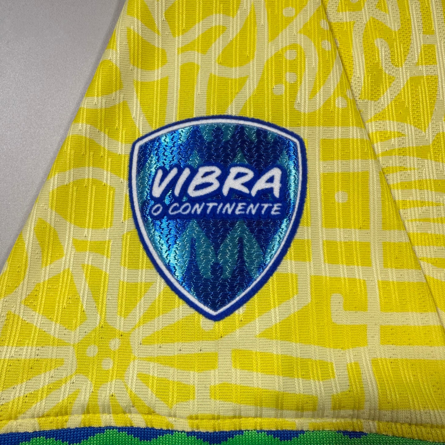Official #5 Bruno G. 2024 Brazil Home Authentic Shirt Copa America Size M