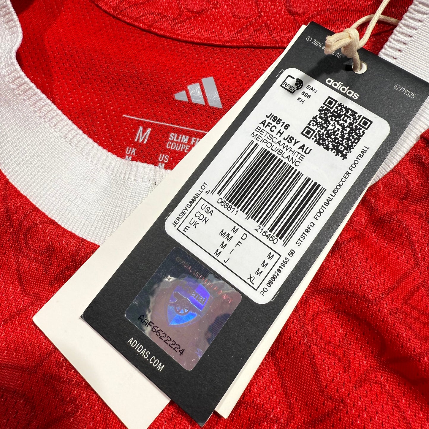 #10 EZE 25/26 Arsenal Home Authentic Shirts EU Edition