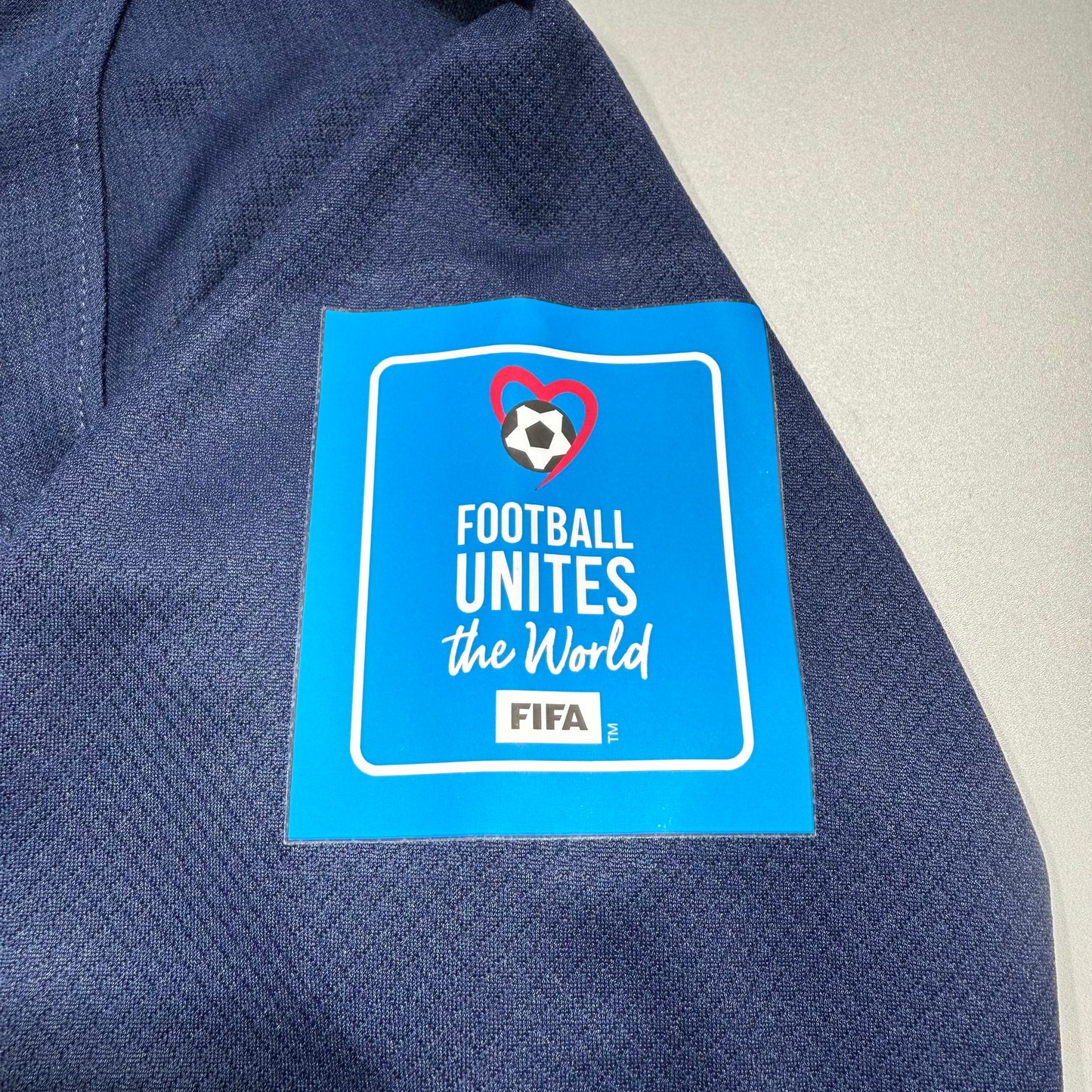 Official #11 Dembele 2022 France Home Stadium Shirt Qatar World Cup Final Size M