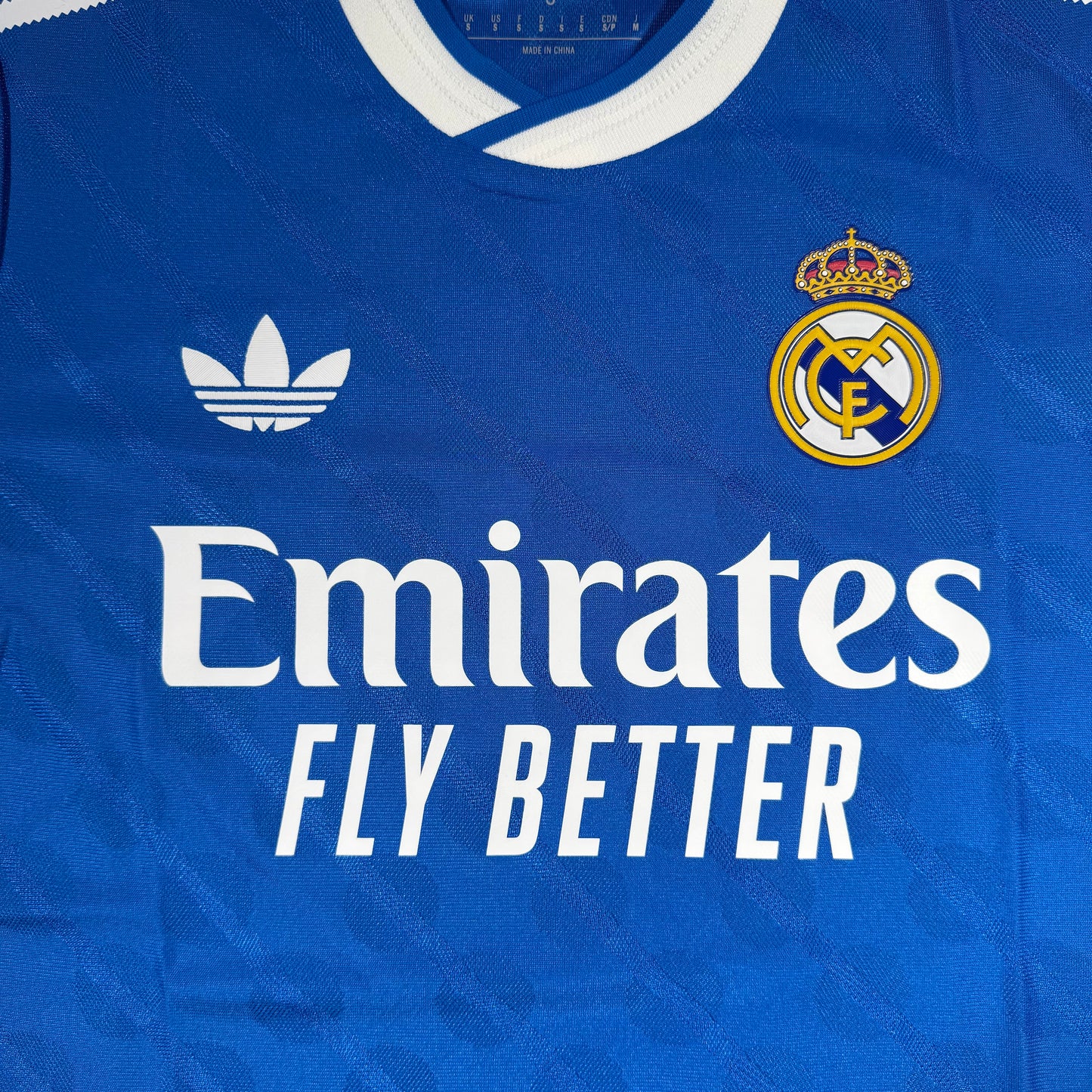 Official 25/26 Real Madrid 3rd Official Authentic Shirt Long Sleeve