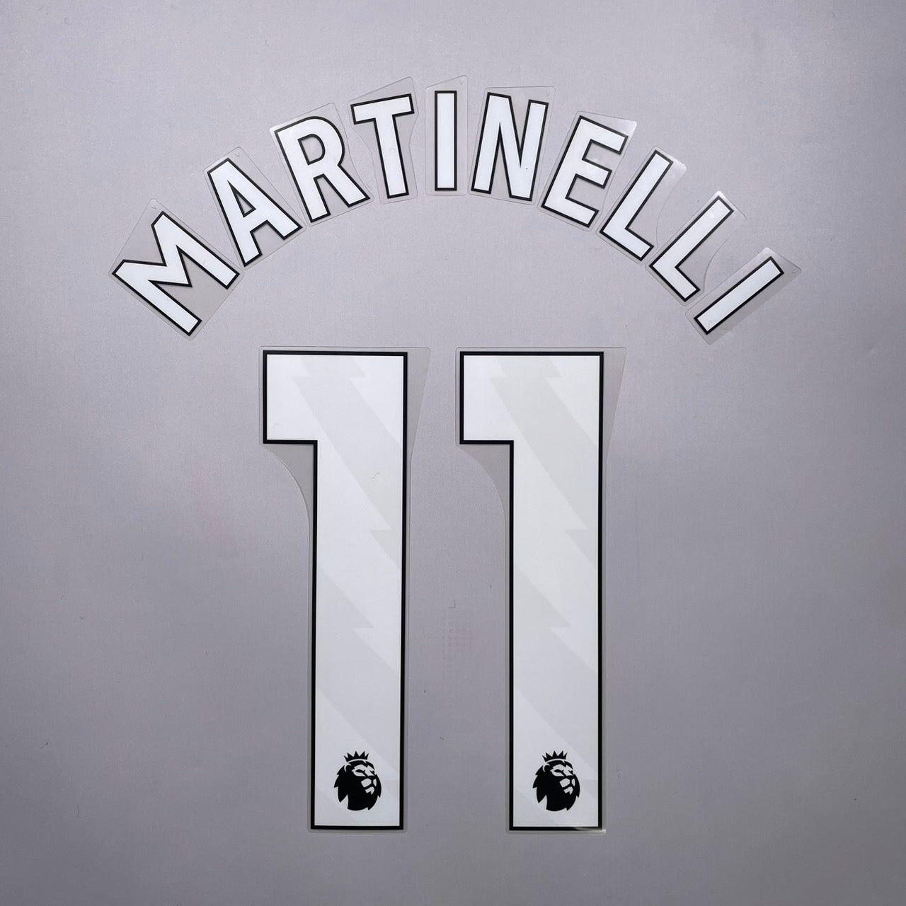 25/26 Arsenal Home Name & Number set English Premier League Font