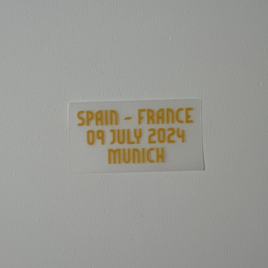 EURO 2024 SEMI FINAL Spain vs France MDT for Spain