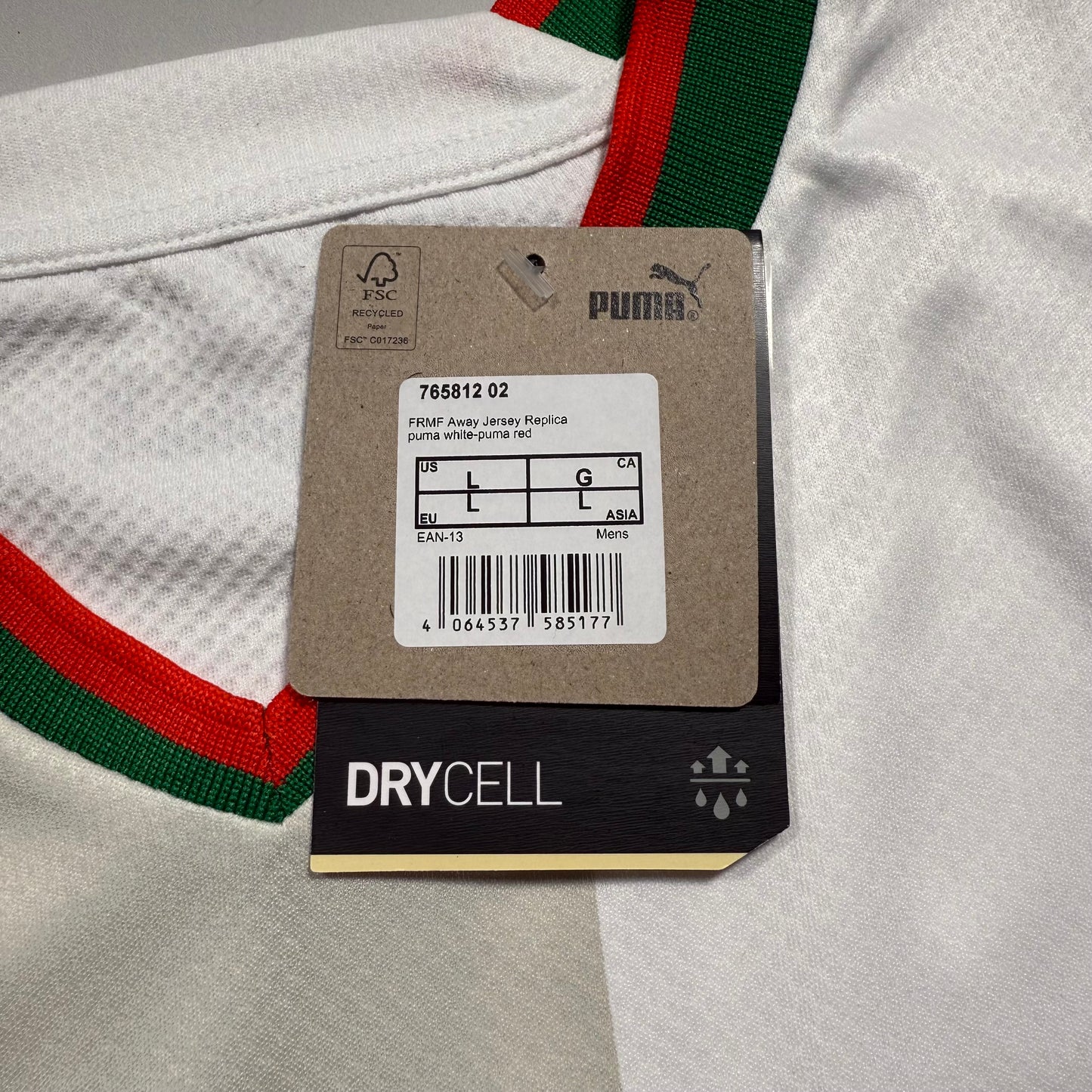 Official #7 Ziyech 2022 Morocco Away Stadium Shirt Size L