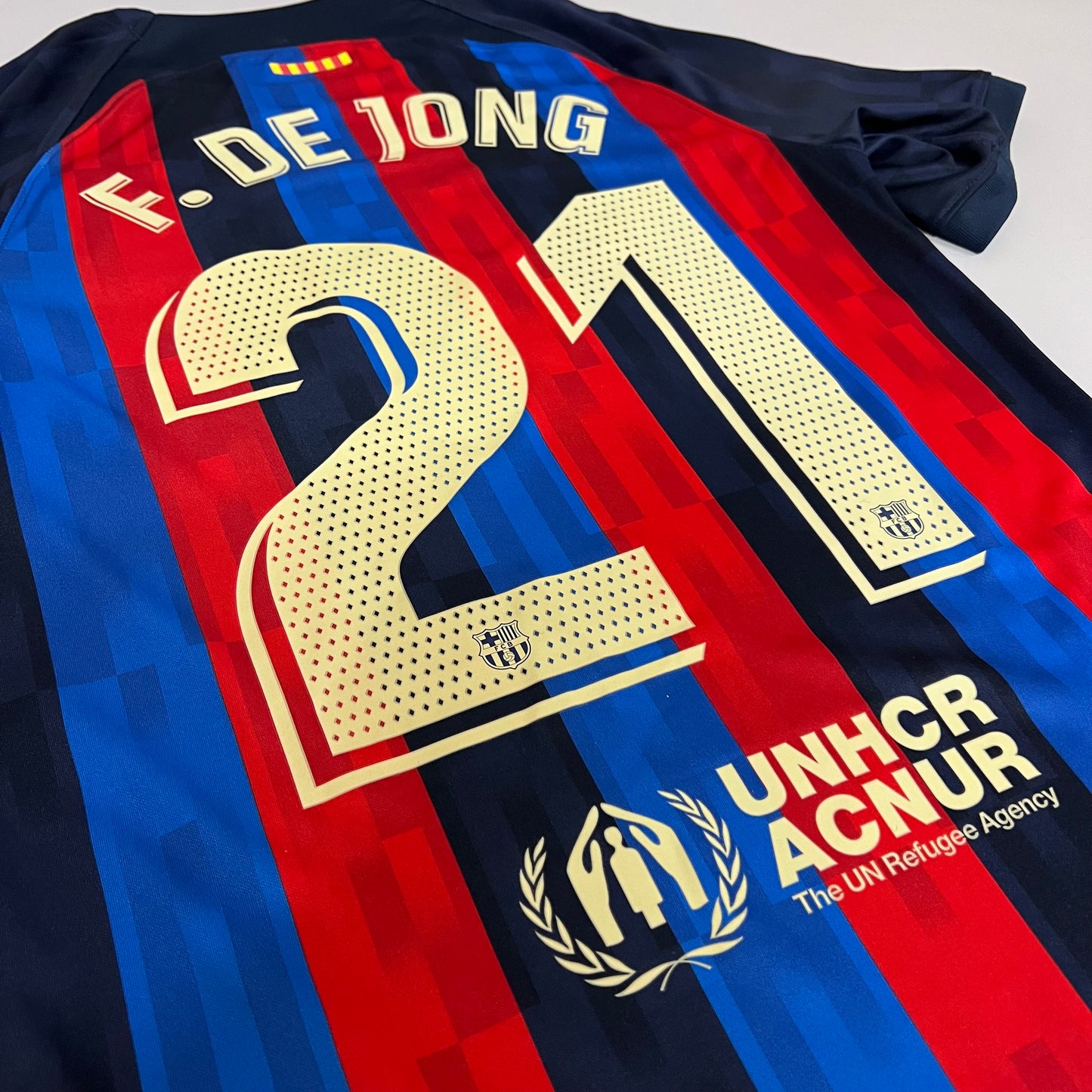 #21 F.De Jong | 22-23 Barcelona Home Fan Issue