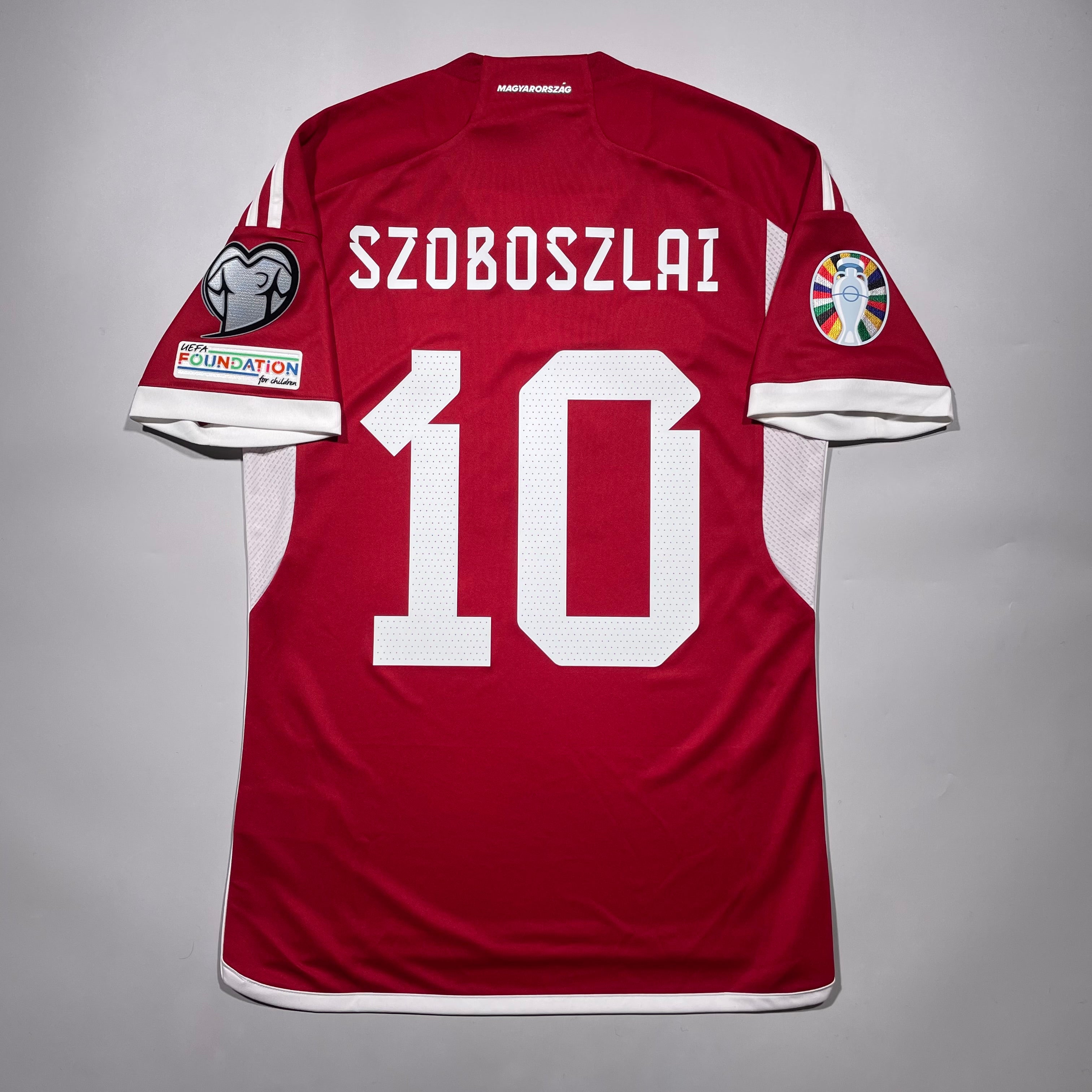 adidas ハンガリー代表 サッカーシャツ SZOBOSZLAI 10 adidas ハンガリー代表 サッカーシャツ SZOBOSZLAI 10