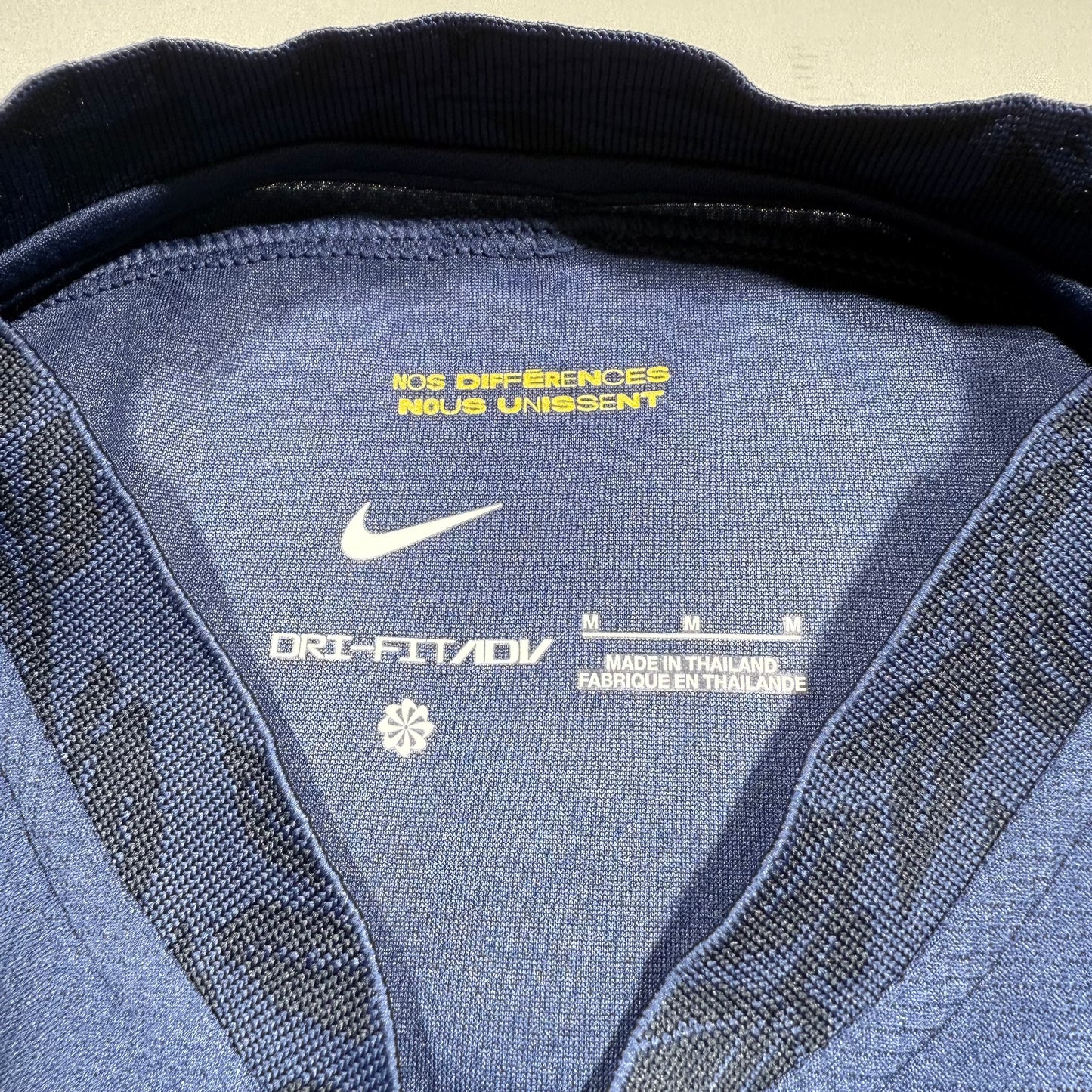 Official #11 Dembele 2022 France Home Stadium Shirt Qatar World Cup Final Size M