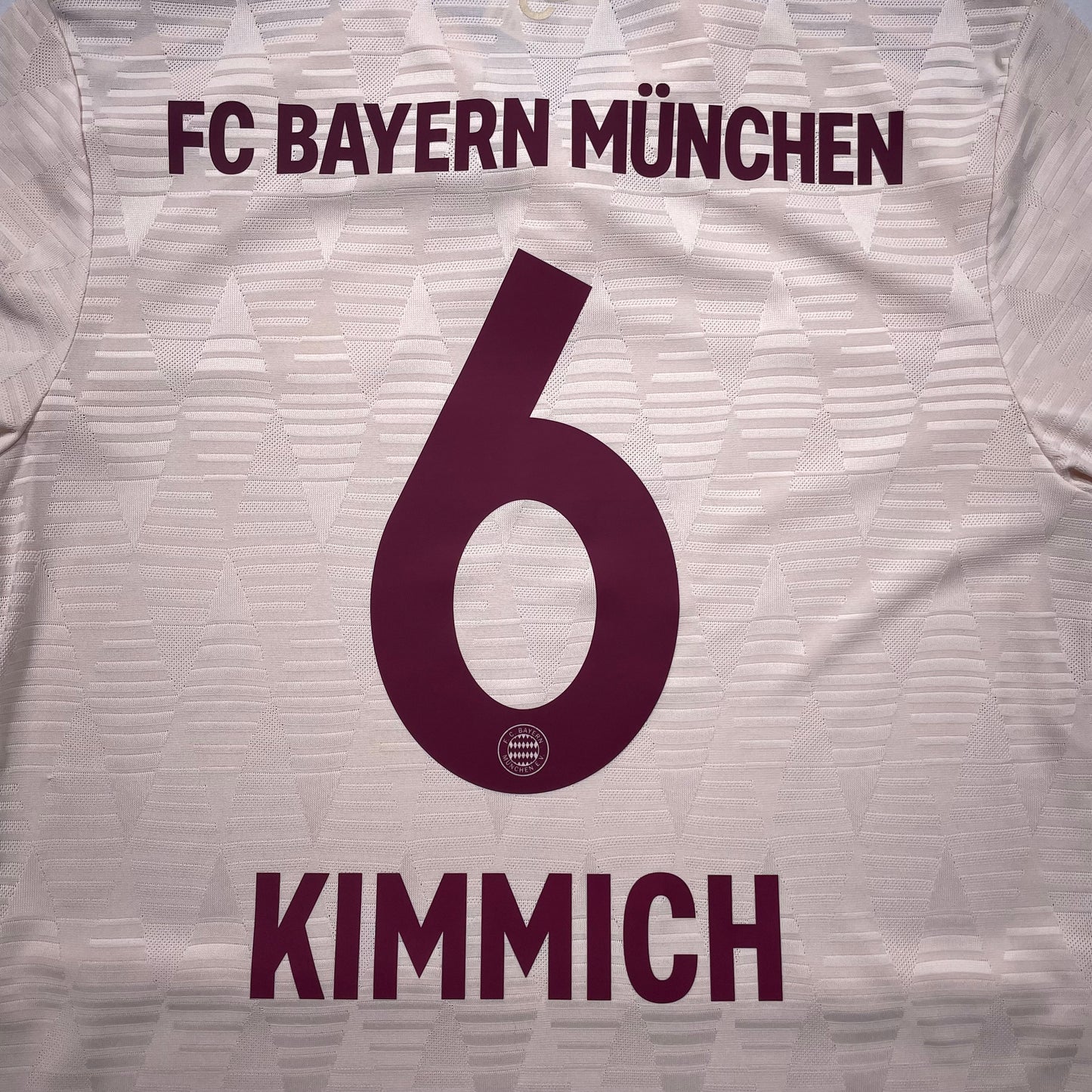 Official #6 Kimmich 24/25 Bayern Munchen 3rd Authentic Shirt