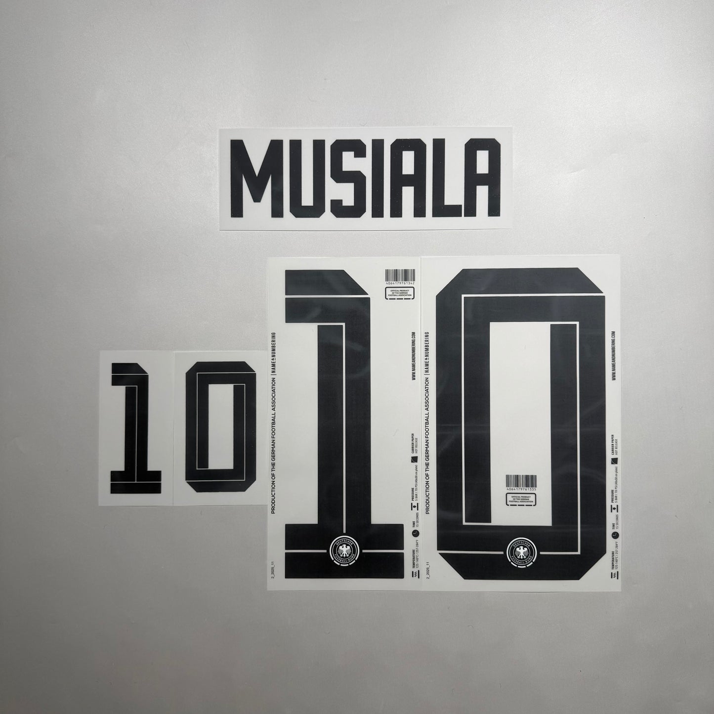 Official #10 Musiala 2026 Germany Home Name & Number set