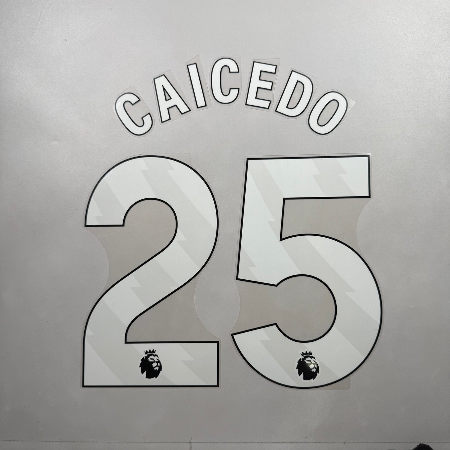Official 25/26 Chelsea FC Home English Premier League Name and Number set