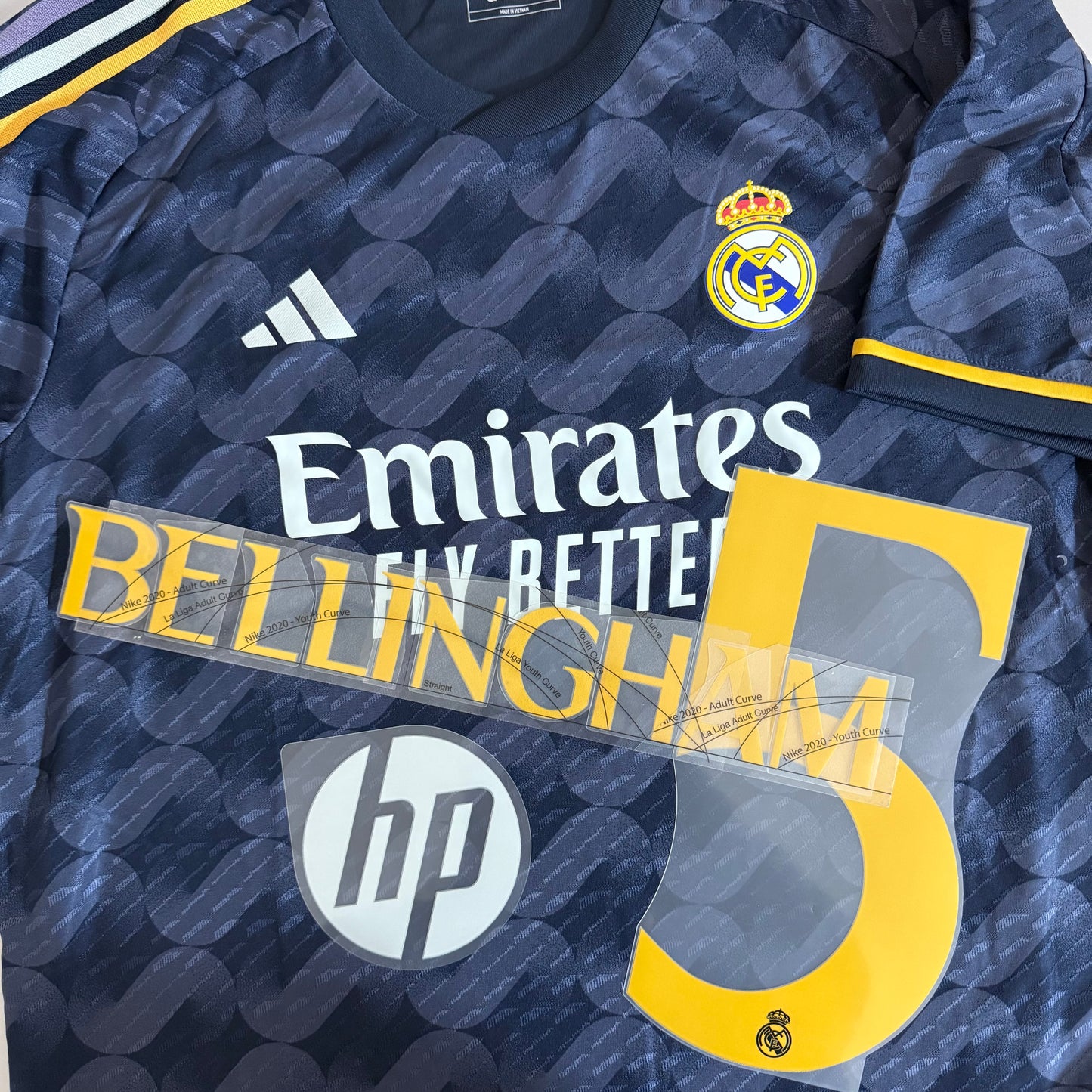 23‐24 Real Madrid Away Authentic Shirts