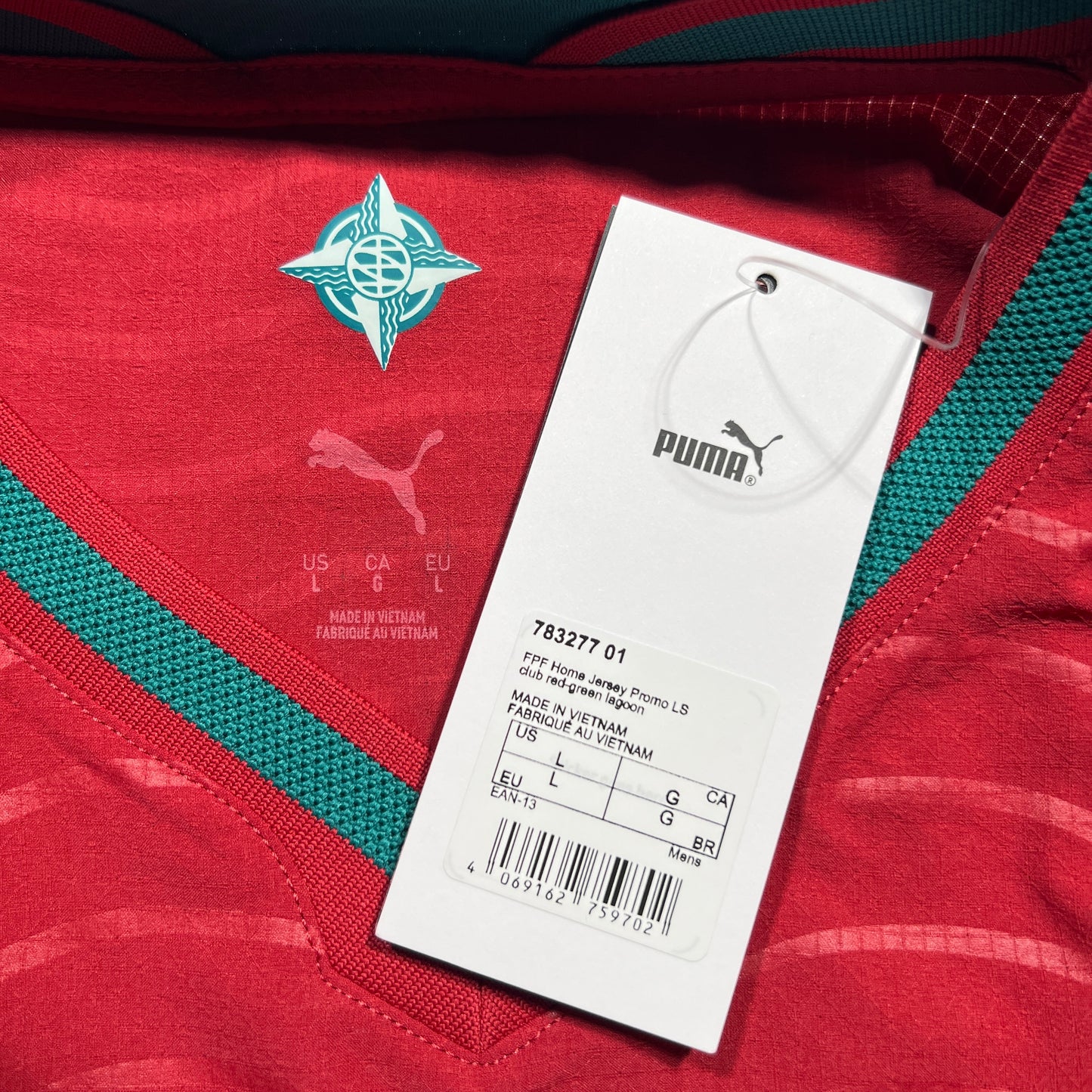 Official #7 Ronaldo 2026 Portugal Home Authentic Shirt Long Sleeve