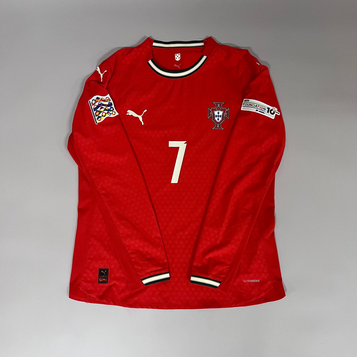 #7 Ronaldo | 25-26 Portugal Home Long Sleeve Player ver.