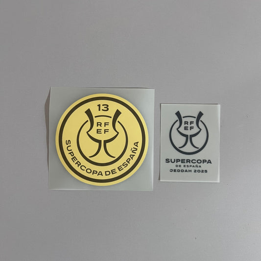 2025 Supercopa Patch for Real Madrid