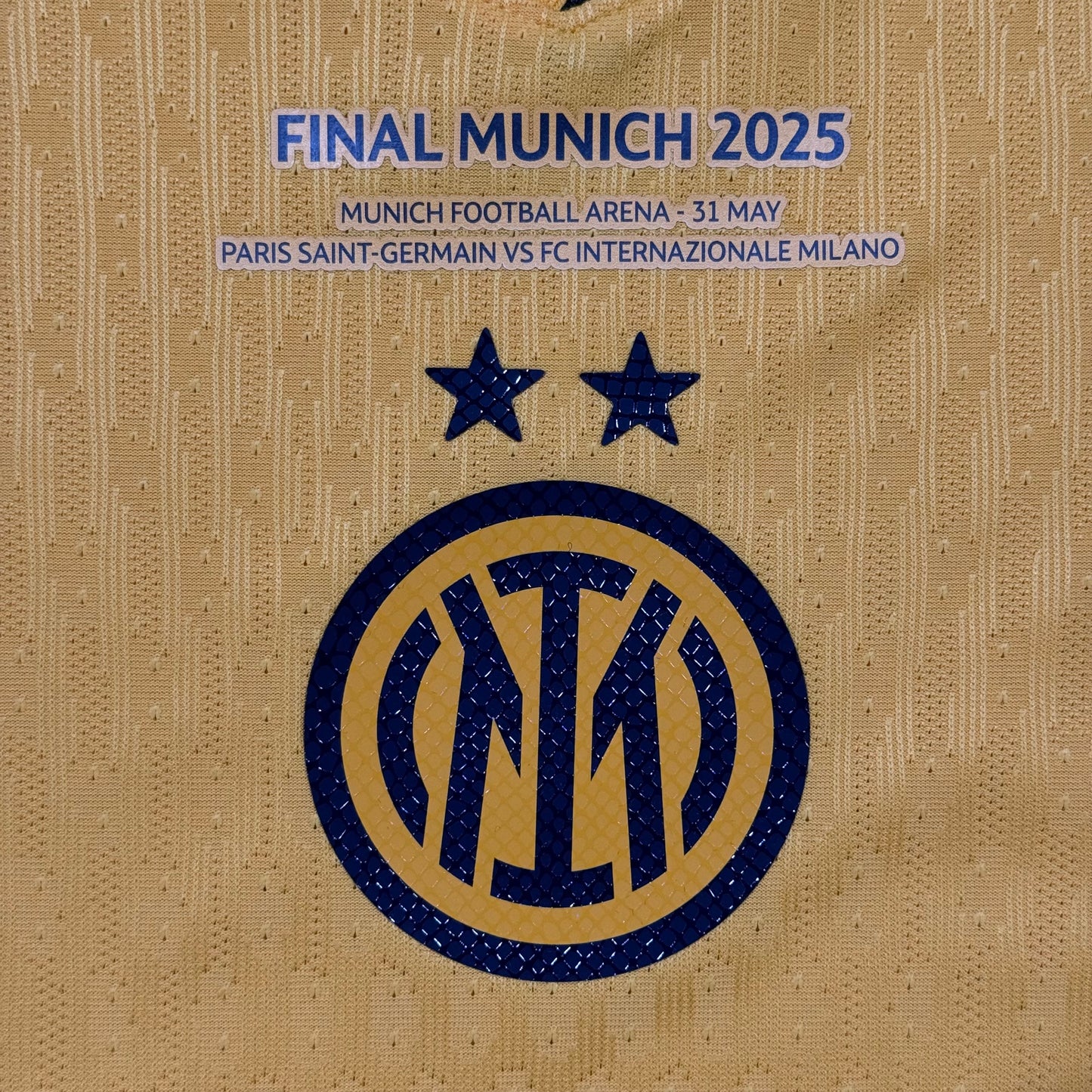 24-25 Inter Milan 3rd Authentic 2025 CL Final