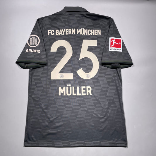 Official #25 Muller 24/25 Bayern Munchen Oktoberfest Stadium Shirt