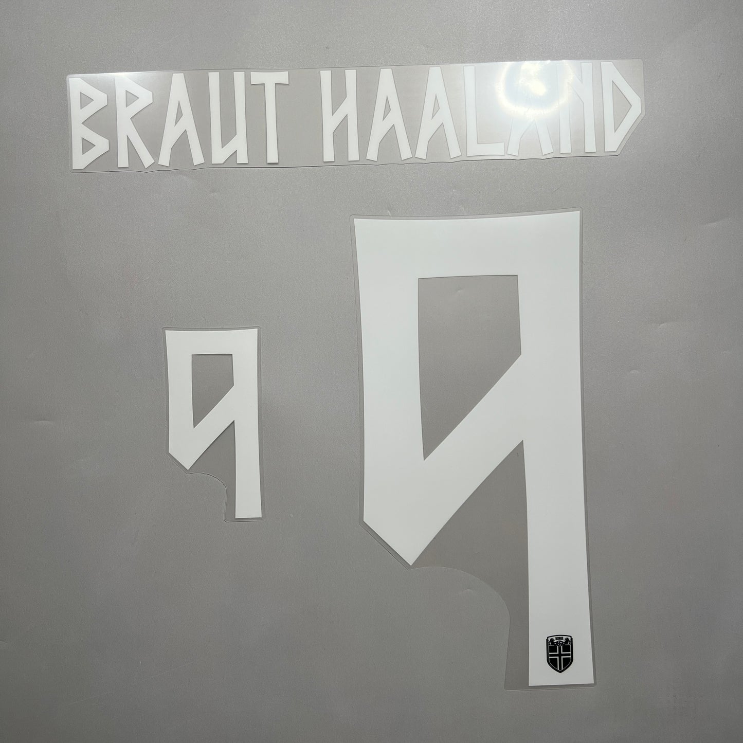 Official #9 Haaland 2026 Norway Away Name & Number set