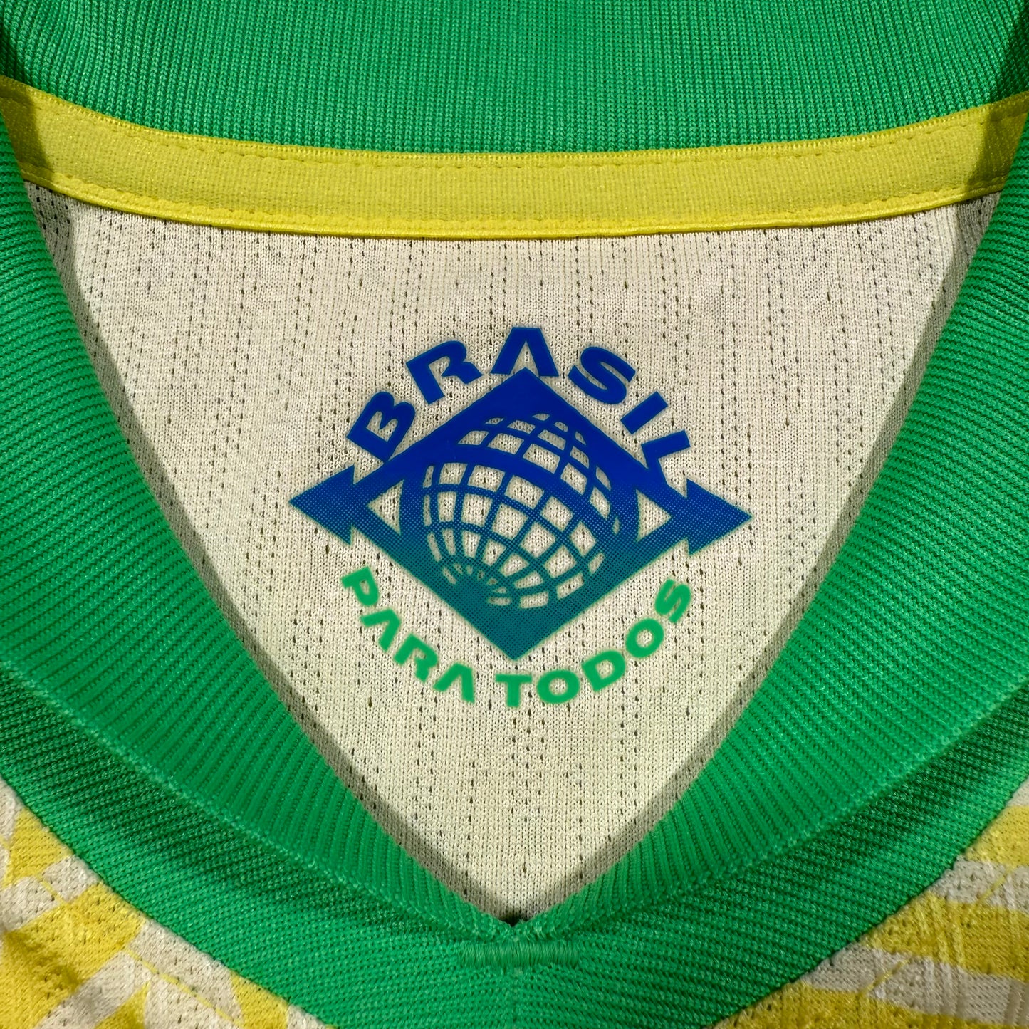 Official #5 Bruno G. 2024 Brazil Home Authentic Shirt Copa America Size M
