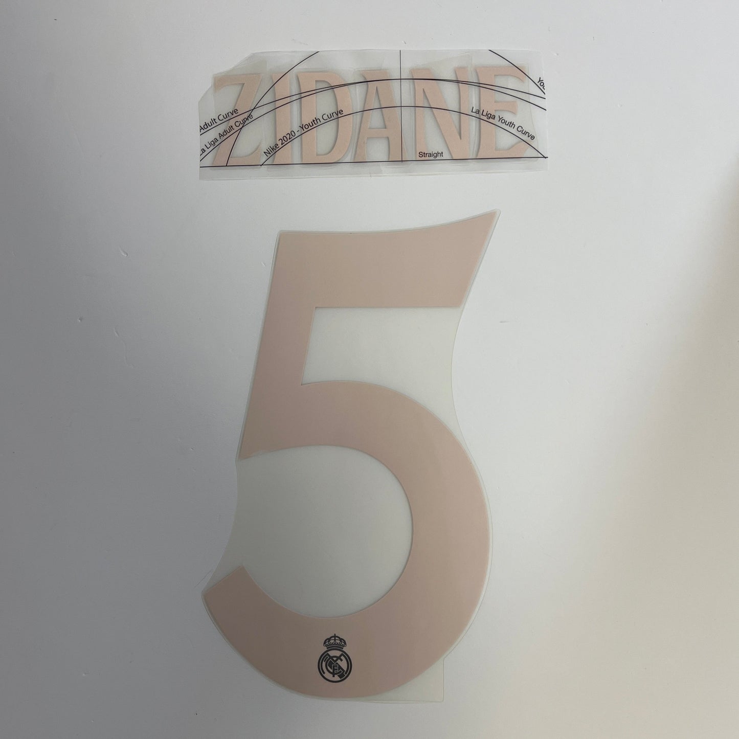 #5 Zidane 24/25 Real Madrid 3rd Special Edition Name & Number set Official