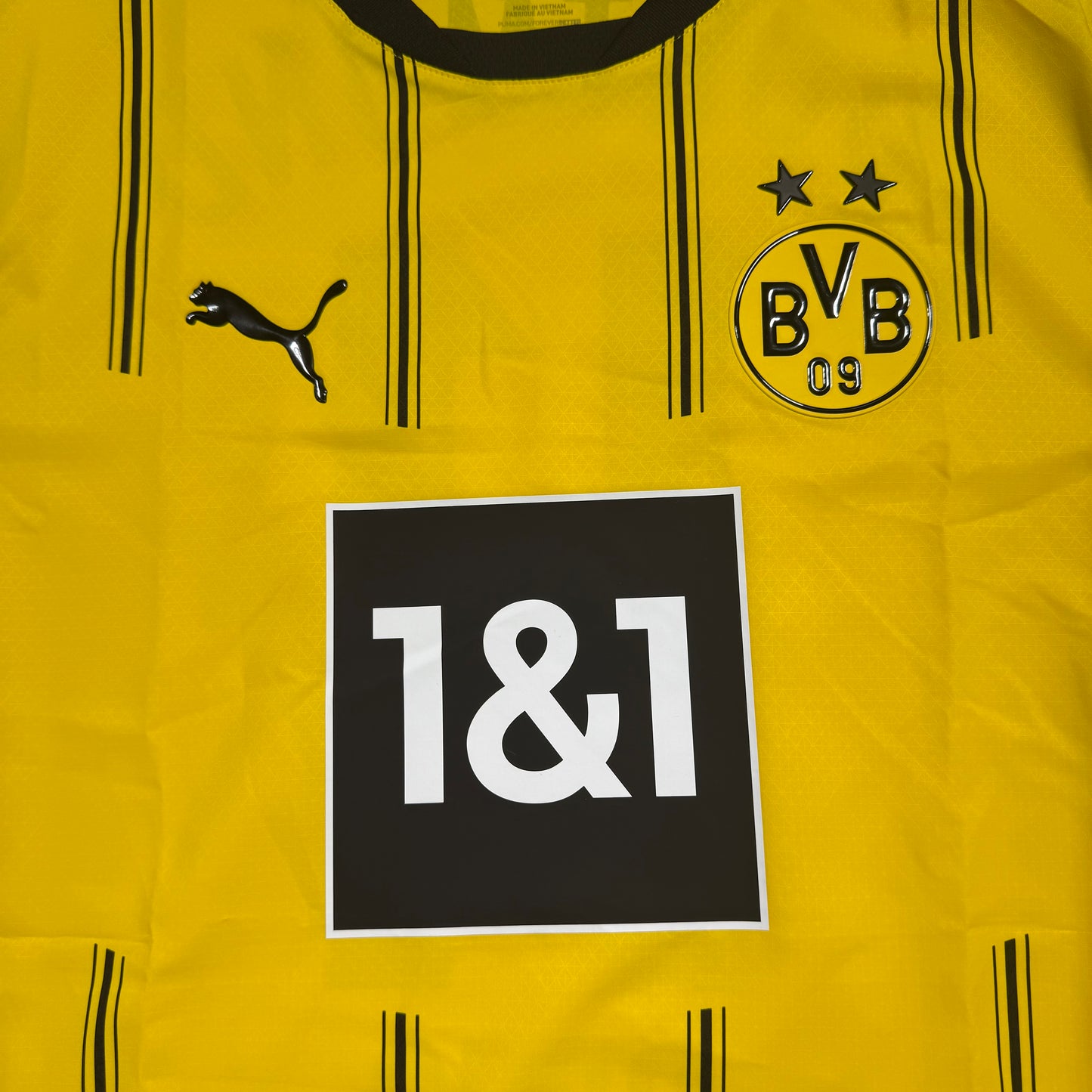 Official #11 Reus 24/25 Dortmund Home Authentic Shirt Size L