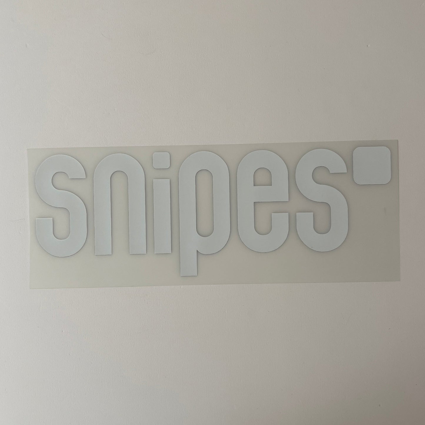 Offial snipes 24/25 Backsponsor Patch PSG Home