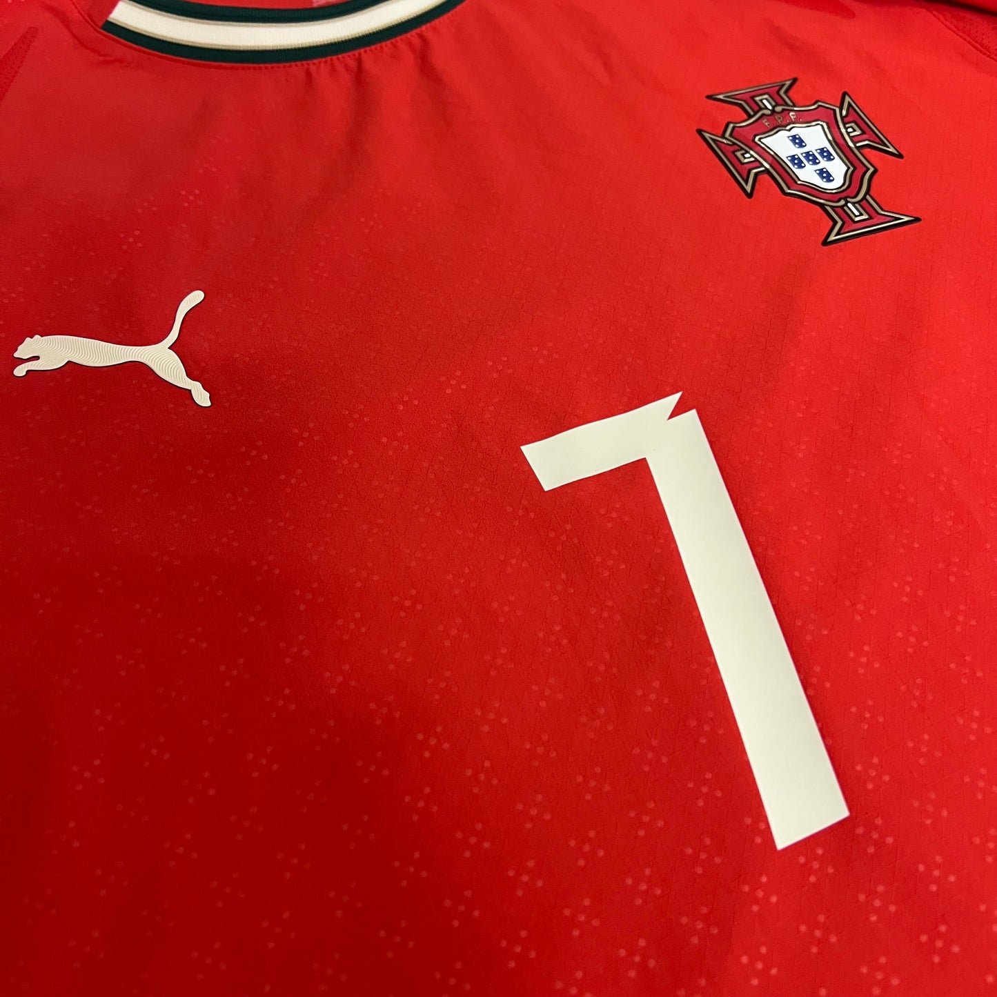 #7 Ronaldo | 25-26 Portugal Home Long Sleeve Player ver.