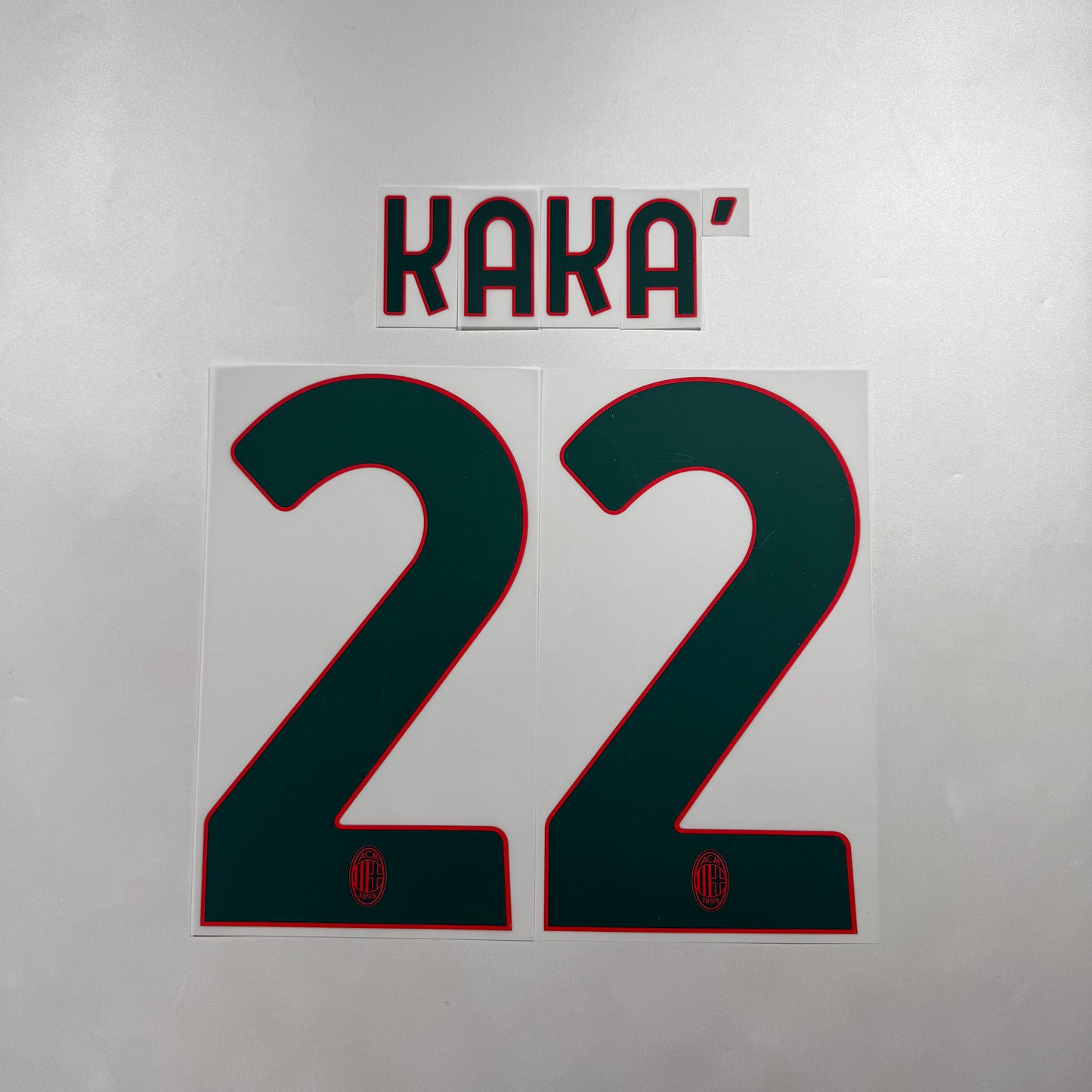 Official #22 Kaka 25/26 AC Milan 3rd Name and Number set