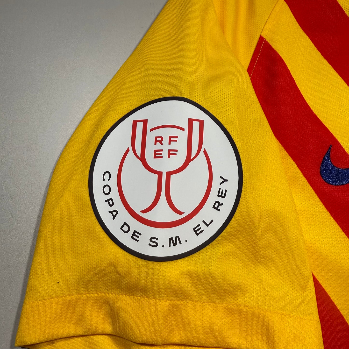 Official #7 Griezmann 21/22 FC Barcelona 4th Stadium Shirt Copa Del Rey Final Size M