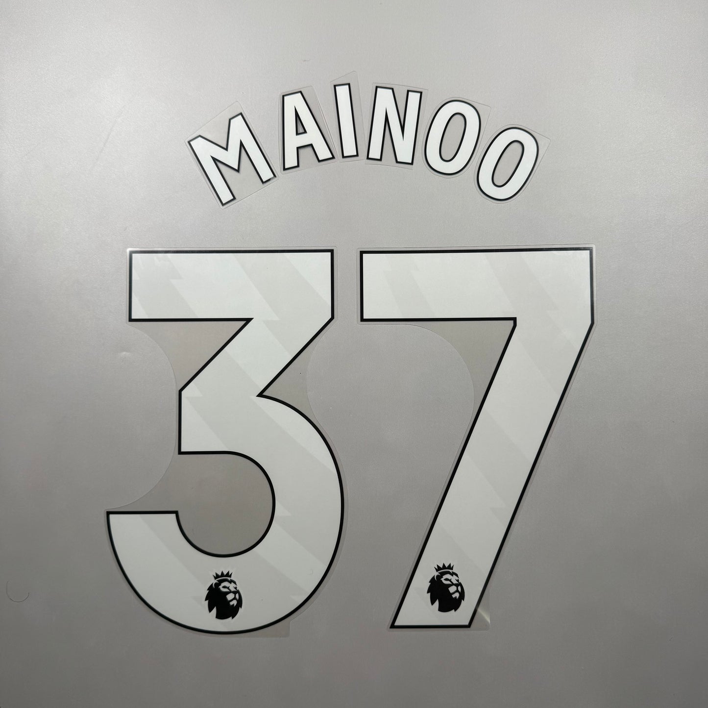 Official 25/26 Manchester United Home English Premier League Name and Number set