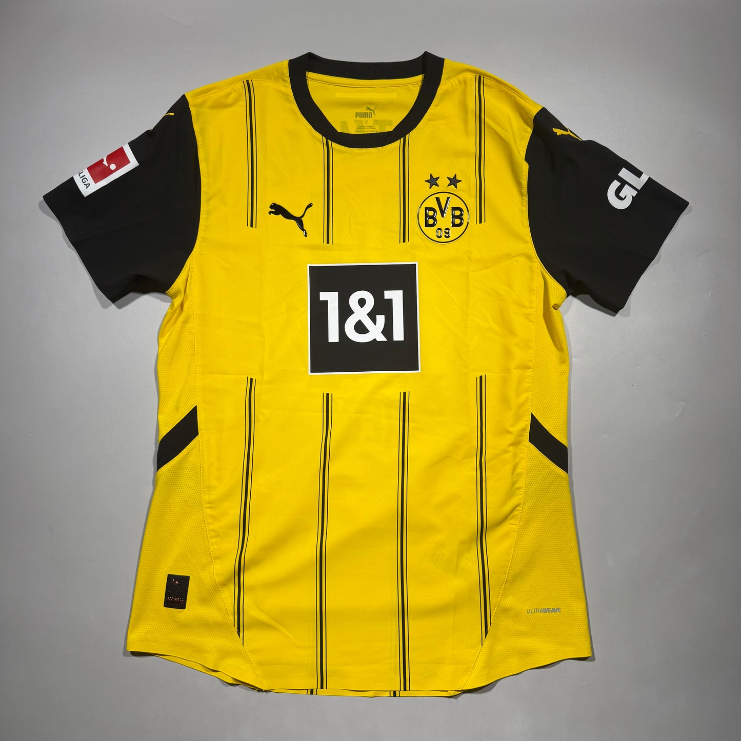 Official #11 Reus 24/25 Dortmund Home Authentic Shirt Size L